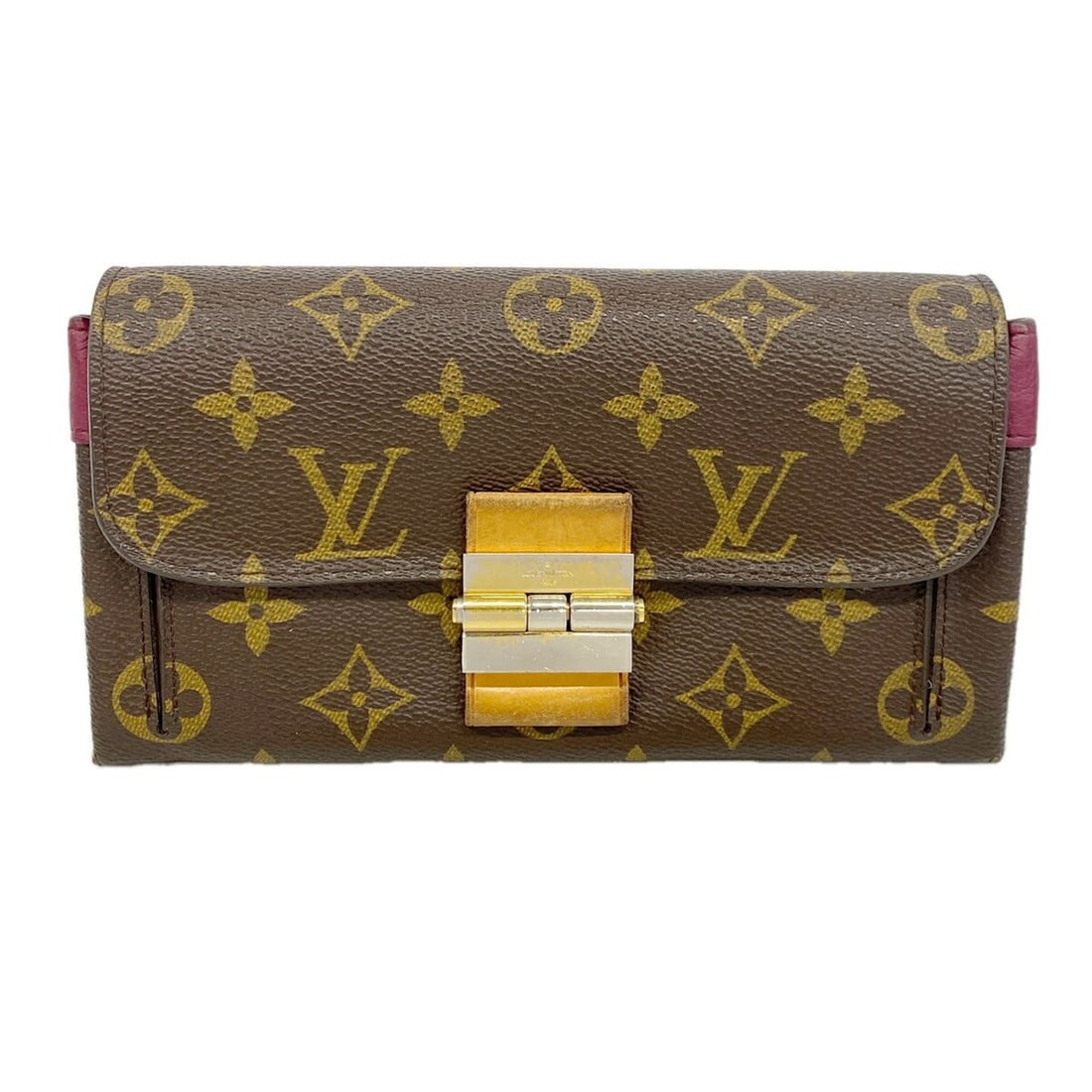 Louis Vuitton Monogram Portefeuille Elysée Long Wallet M60503 Aurore Ladies: --- Catalog ---Category: SizeSize (HxWxD): 10.5cm x 19.5cm x 3.5cm / 4.13'' x 7.67'' x 1.37''Category: DesignType: Long wallet (bi-fold)Color: AuroreGender: WomenCategory: GeneralMPN: M60503Brand: Lou