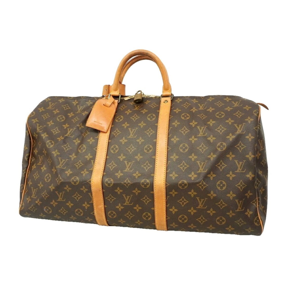 Louis Vuitton Bags - Boston Monogram Keepall 55 M41424 Brown Men's & Women's: --- Catalog ---Category: SizeSize (HxWxD): 31cm x 55cm x 25cm / 12.2'' x 21.65'' x 9.84''Category: DesignType: Boston bagColor: BrownGender: Men,WomenCategory: GeneralMPN: M41424Brand: Louis Vuitton--