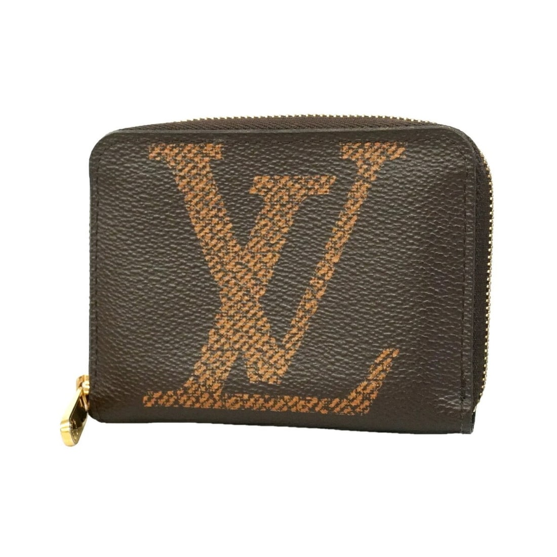 Louis Vuitton Monogram Giant Zippy Coin Purse M69354 Brown (Men's & Women's): --- Catalog ---Category: SizeSize (HxWxD): 8.5cm x 11cm x 2cm / 3.34'' x 4.33'' x 0.78''Category: DesignType: Coin purse/coin caseColor: BrownGender: Men,WomenCategory: GeneralMPN: M69354Brand: Louis 