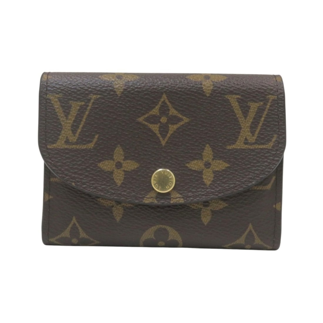 Louis Vuitton Portemonnaie Rosalie Wallet/Coin Case, Monogram Canvas, M62361: --- Catalog ---Category: SizeSize (HxWxD): 8cm x 11cm x 2cm / 3.14'' x 4.33'' x 0.78''Category: DesignColor: BrownGender: WomenMaterial: Monogram Category: GeneralMPN: M62361Brand: Louis Vuitton--- It