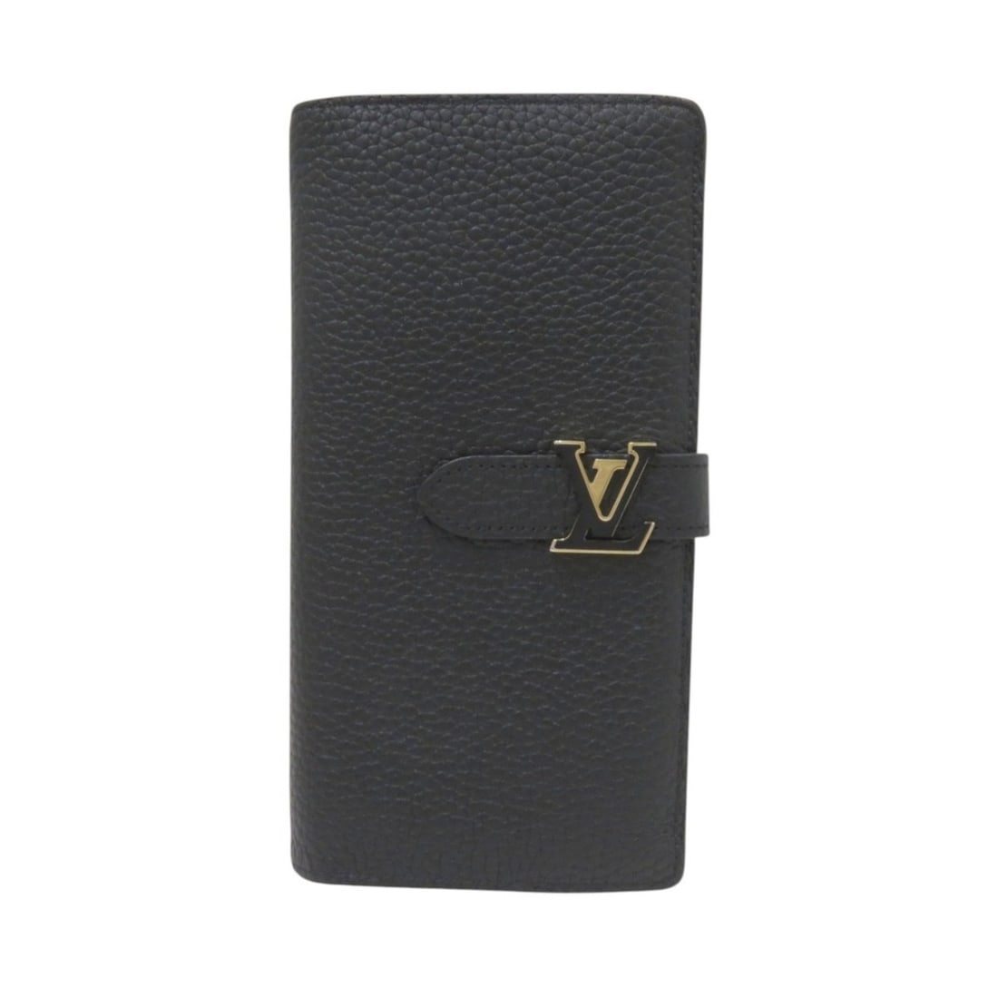 Louis Vuitton LV Vertical Wallet Long Taurillon Leather M81330: --- Catalog ---Category: SizeSize (HxWxD): 19cm x 10cm x 2cm / 7.48'' x 3.93'' x 0.78''Category: DesignType: Coin purse/coin caseColor: BlackGender: WomenMaterial: Leather Category: GeneralMPN: M81330