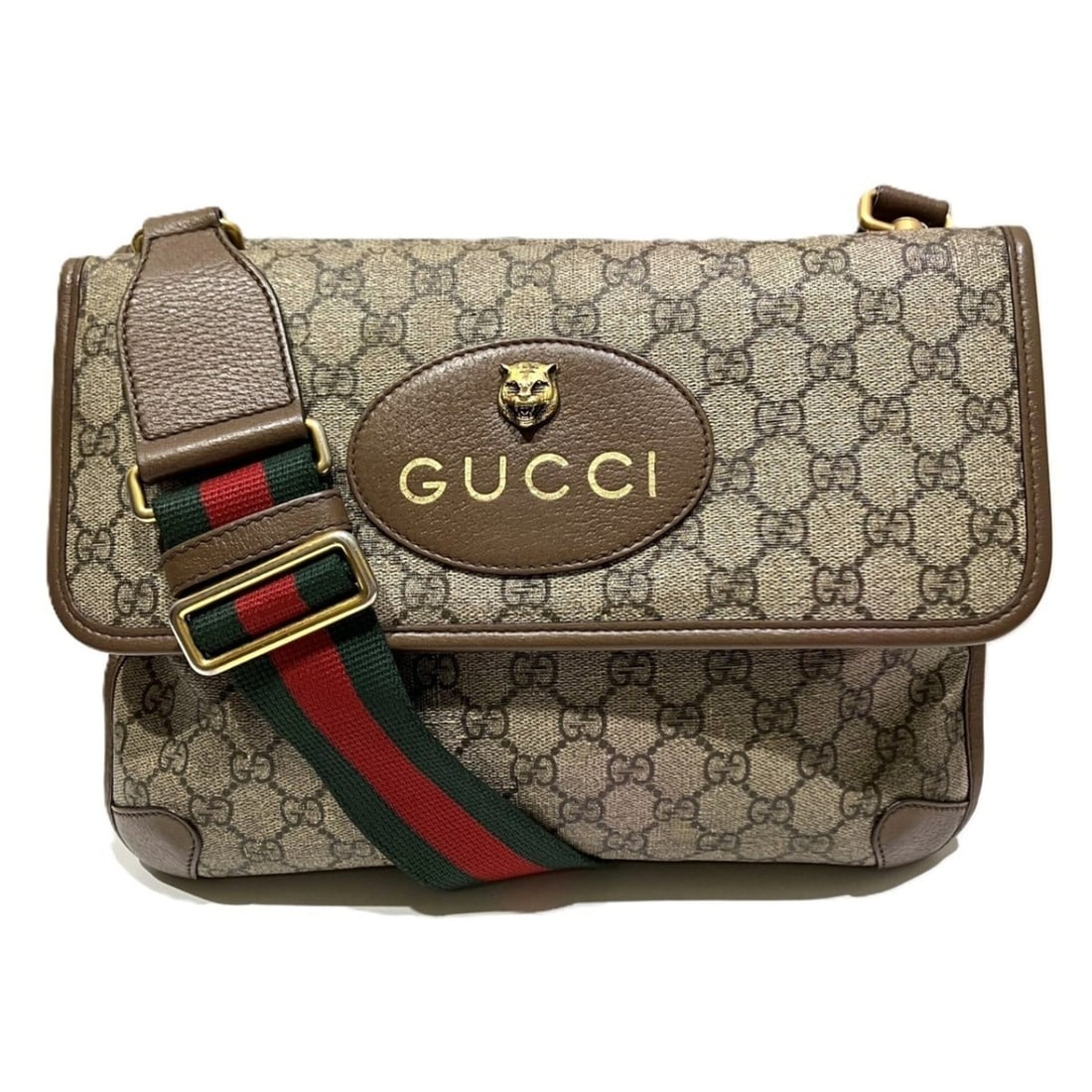 Gucci Messenger Bag Shoulder GG Supreme 495654: --- Catalog ---Category: SizeSize (HxWxD): 21cm x 30cm x 7cm / 8.26'' x 11.81'' x 2.75''Category: DesignType: Messenger bag, Shoulder bagColor: BeigeGender: WomenMaterial: GG Supreme Category: General