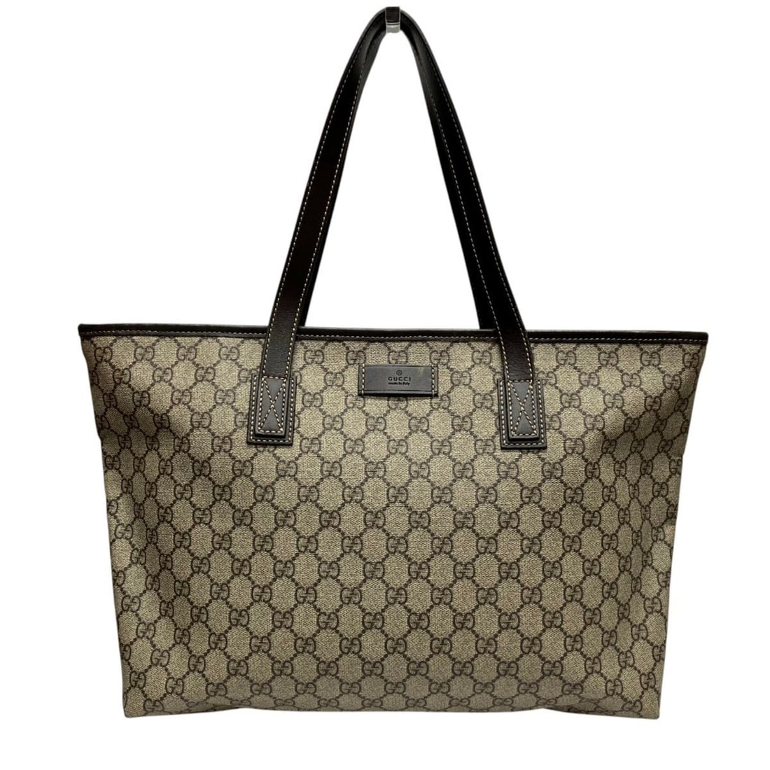 Gucci GG Supreme canvas tote bag, model number 211137 (1 of 16)