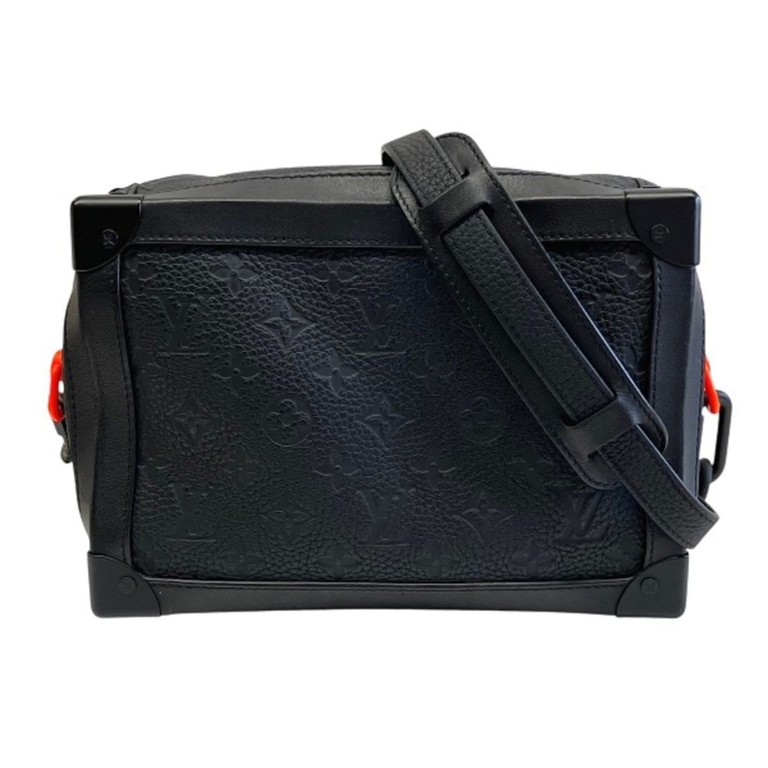 Louis Vuitton Soft Trunk Shoulder Bag, Monogram Taurillon Leather, M53288 (1 of 10)