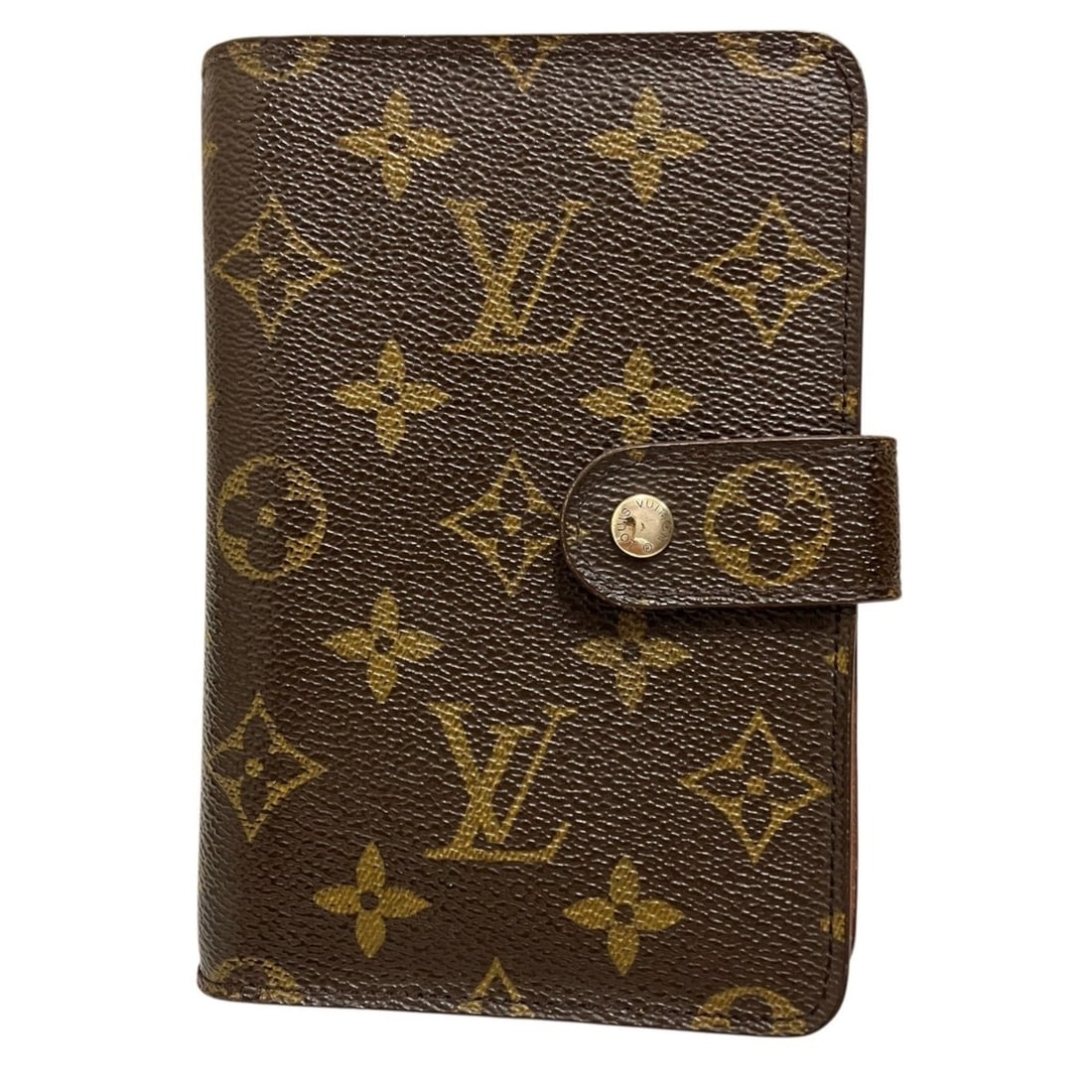 Louis Vuitton Porte Papier Zip Bi-fold Wallet, Monogram Canvas, M61207: --- Catalog ---Category: SizeSize (HxWxD): 15cm x 11cm x 2.5cm / 5.9'' x 4.33'' x 0.98''Category: DesignType: Wallet (bi-fold)Color: Brown, GalleGender: WomenClosure: Button, Open, Snap fastener,