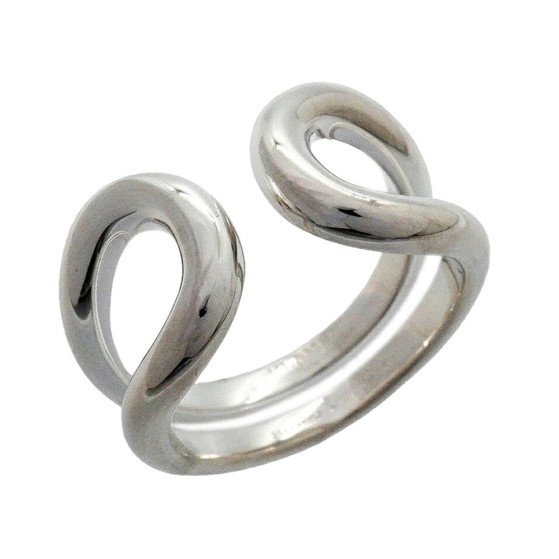 Hermes Lima PM Ring, Sterling Silver 925, Size 57, Men's: --- Catalog ---Category: SizeUS Size: 8.5Brand Size: 57Category: DesignType: Band ringGender: MenMaterial: Silver 925Category: GeneralBrand: Hermes--- Item List ---Section: ConditionRanking: Rank A Us