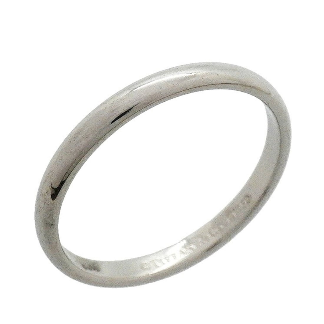 Tiffany & Co. Wedding Ring, Platinum 950, Size 10, Women's (1 of 10)