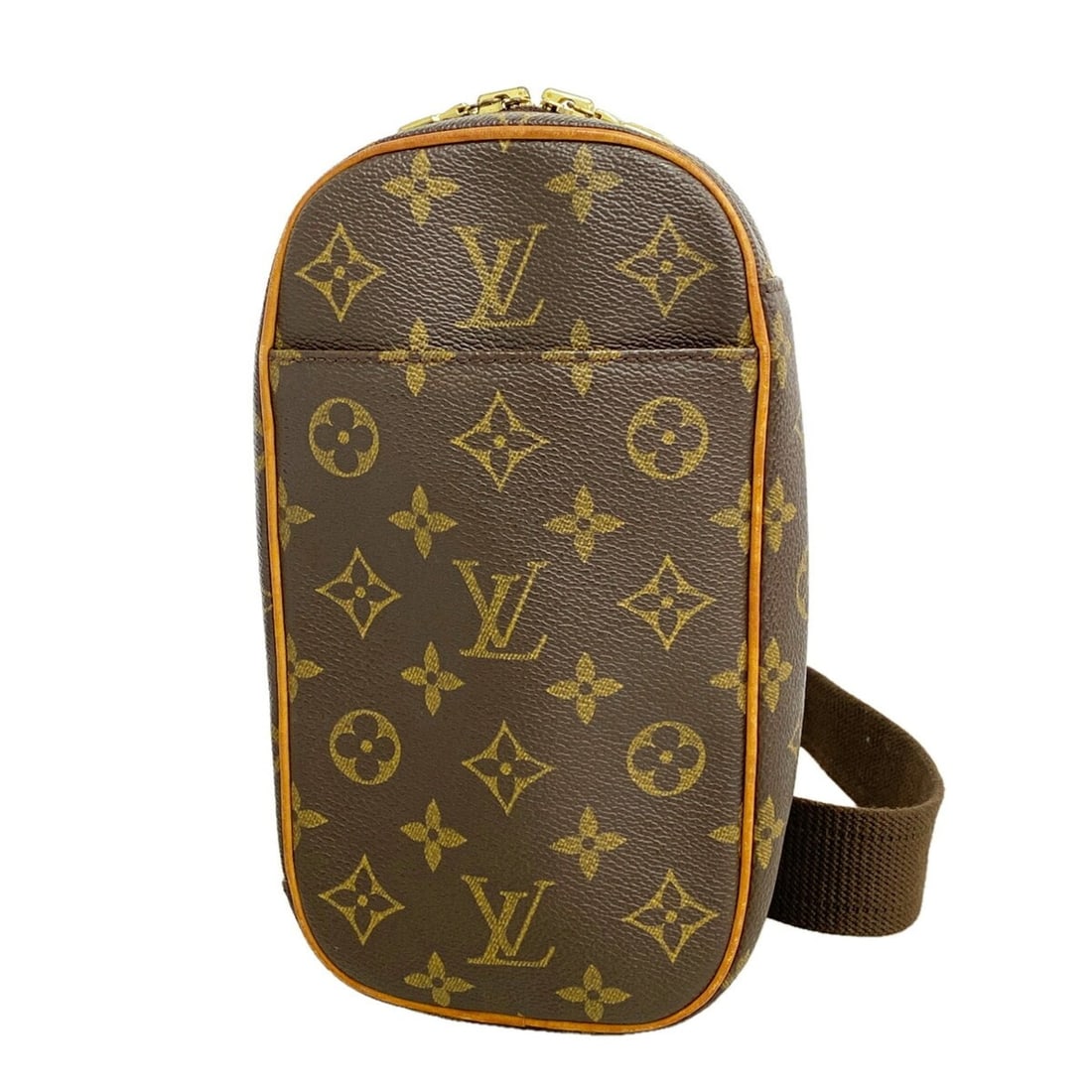 Louis Vuitton Monogram Pochette Gange M51870 Brown Men's Bag/Body Bag: --- Catalog ---Category: SizeSize (HxWxD): 22.5cm x 12cm x 4.5cm / 8.85'' x 4.72'' x 1.77''Category: DesignType: Sling bagColor: BrownGender: MenCategory: GeneralMPN: M51870Brand: Louis Vuitton--- Ite