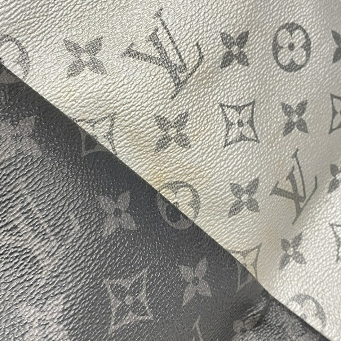 Louis Vuitton Monogram Eclipse Split Tote Bag M43816 Black Grey Men's - 11
