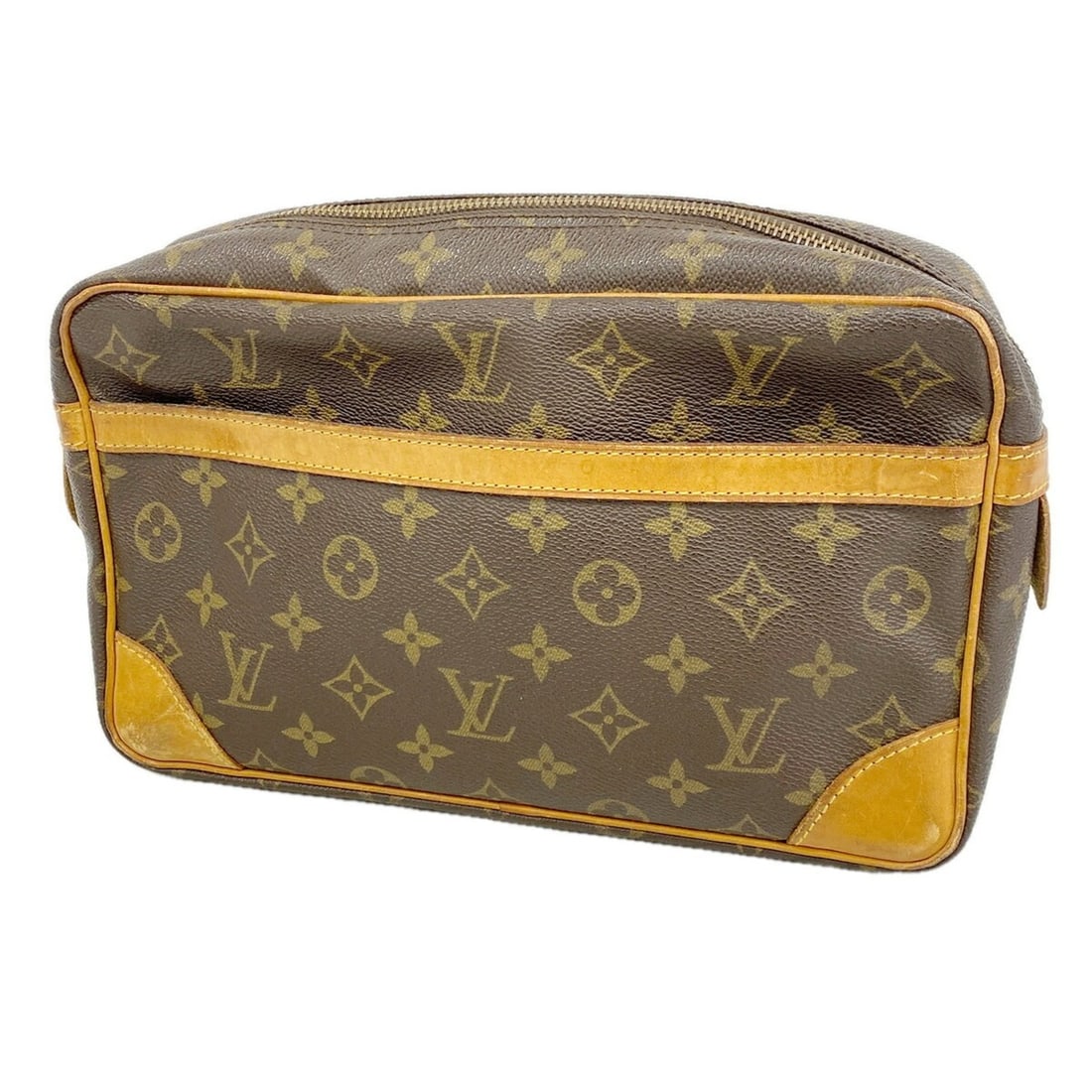 Louis Vuitton Monogram Compiegne 28 Clutch Bag M51845 Brown Men's: --- Catalog ---Category: SizeSize (HxWxD): 17cm x 28cm x 6.5cm / 6.69'' x 11.02'' x 2.55''Category: DesignType: Clutch bagColor: BrownGender: MenCategory: GeneralMPN: M51845Brand: Louis Vuitton--- Ite