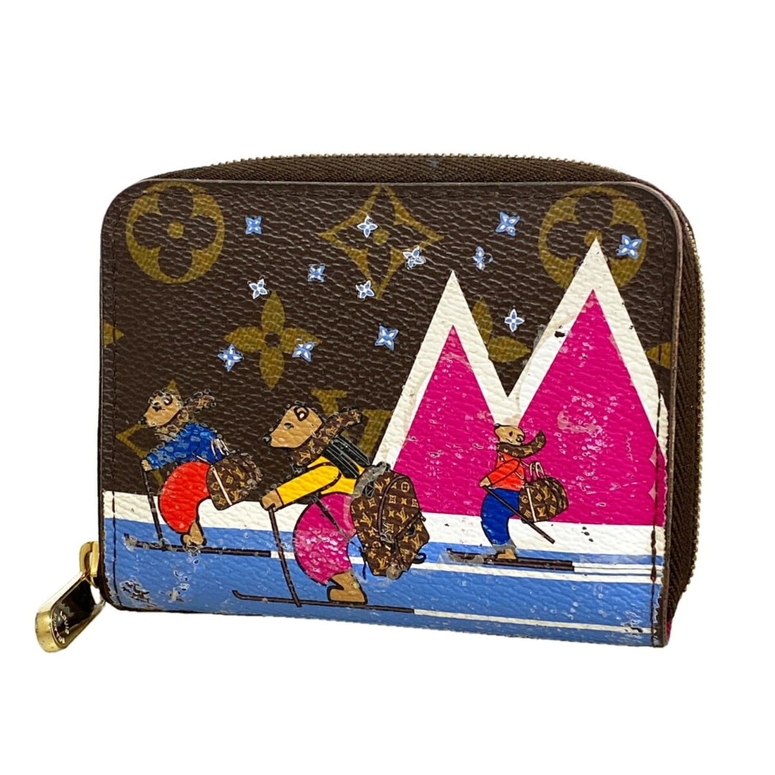Louis Vuitton Monogram Zippy Coin Purse M63831 Brown Women's Wallet/Coin Case: --- Catalog ---Category: SizeSize (HxWxD): 8.5cm x 11cm x 2cm / 3.34'' x 4.33'' x 0.78''Category: DesignType: Coin purse/coin caseColor: BrownGender: WomenCategory: GeneralMPN: M63831Brand: Louis Vuit