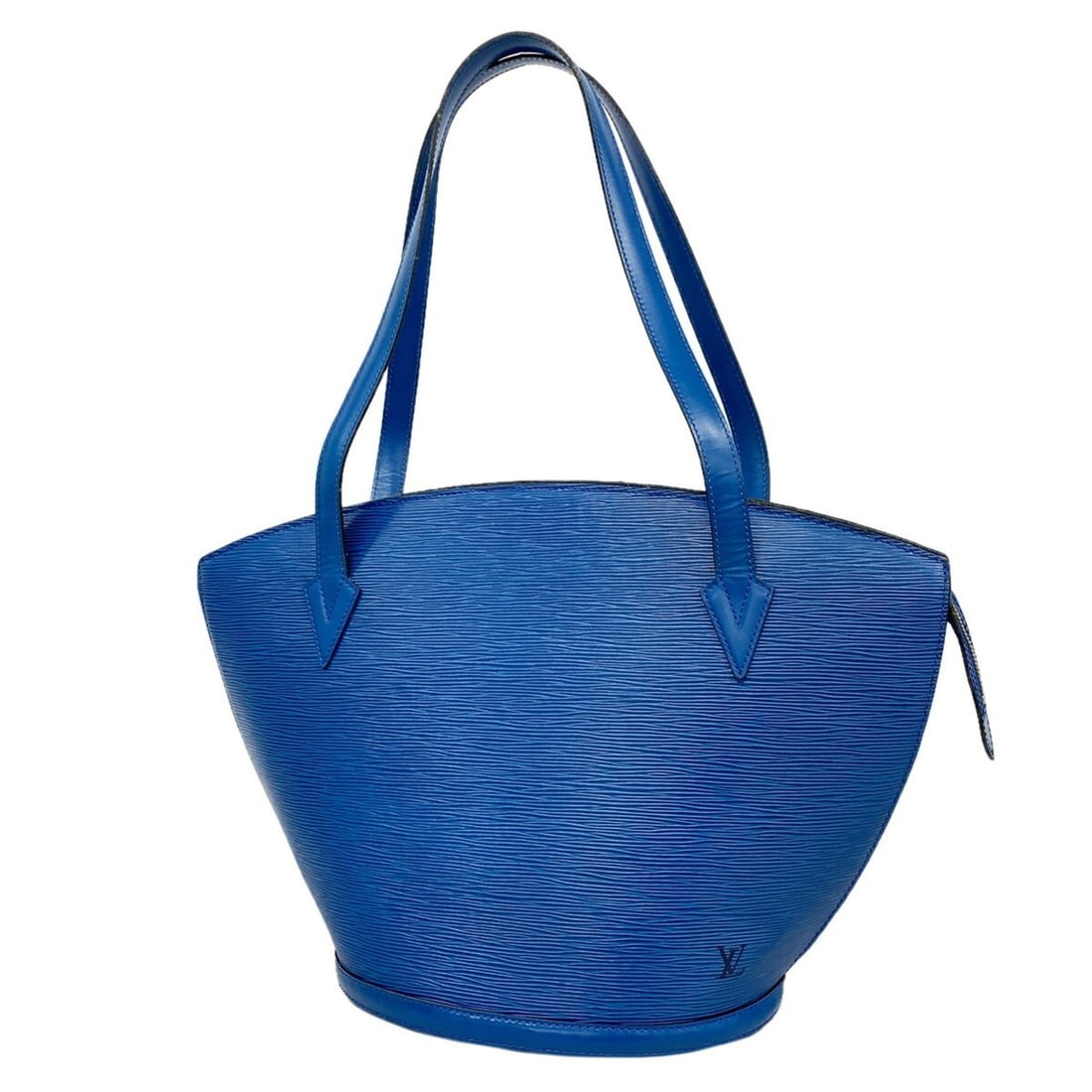 Louis Vuitton Epi Saint Jacques Shoulder Bag M52265 Toledo Blue (Women's): --- Catalog ---Category: SizeSize (HxWxD): 30cm x 26.5cm x 17cm / 11.81'' x 10.43'' x 6.69''Category: DesignType: Shoulder bagColor: Toledo blueGender: WomenCategory: GeneralMPN: M52265Brand: Louis Vu