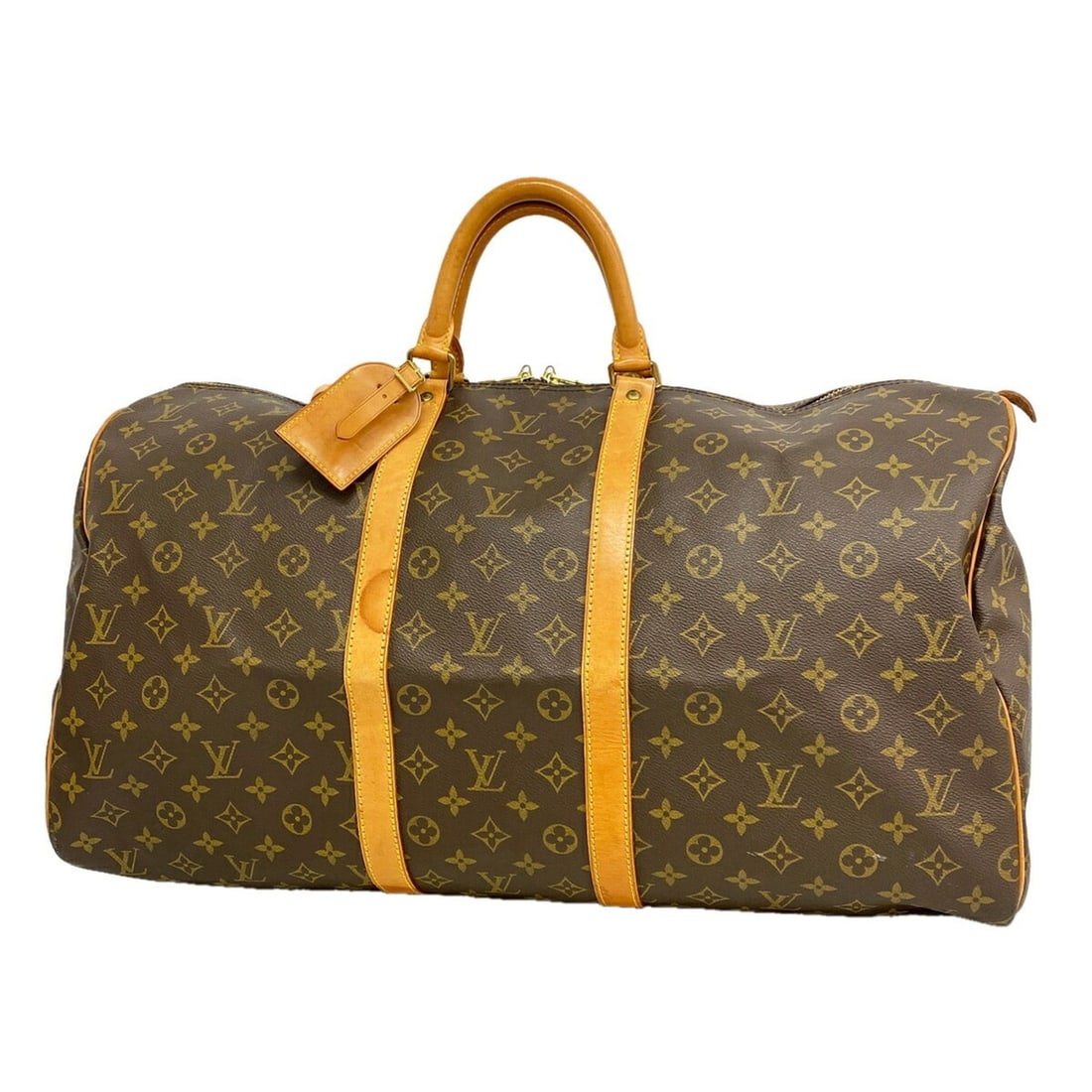Louis Vuitton Bags - Boston Monogram Keepall 55 M41424 Brown Men's & Women's: --- Catalog ---Category: SizeSize (HxWxD): 30cm x 55cm x 25cm / 11.81'' x 21.65'' x 9.84''Category: DesignType: Boston bagColor: BrownGender: Men,WomenCategory: GeneralMPN: M41424Brand: Louis Vuitton-