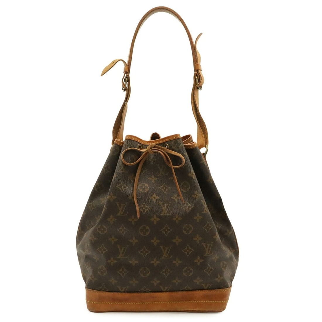 LOUIS VUITTON Louis Vuitton Monogram Noe Shoulder Bag Model M42224: --- Catalog ---Category: SizeSize (HxWxD): 35cm x 26cm x 19cm / 13.77'' x 10.23'' x 7.48''Category: DesignType: Shoulder bagColor: BrownGender: WomenMaterial: Monogram Category: GeneralMPN: M42224Bran