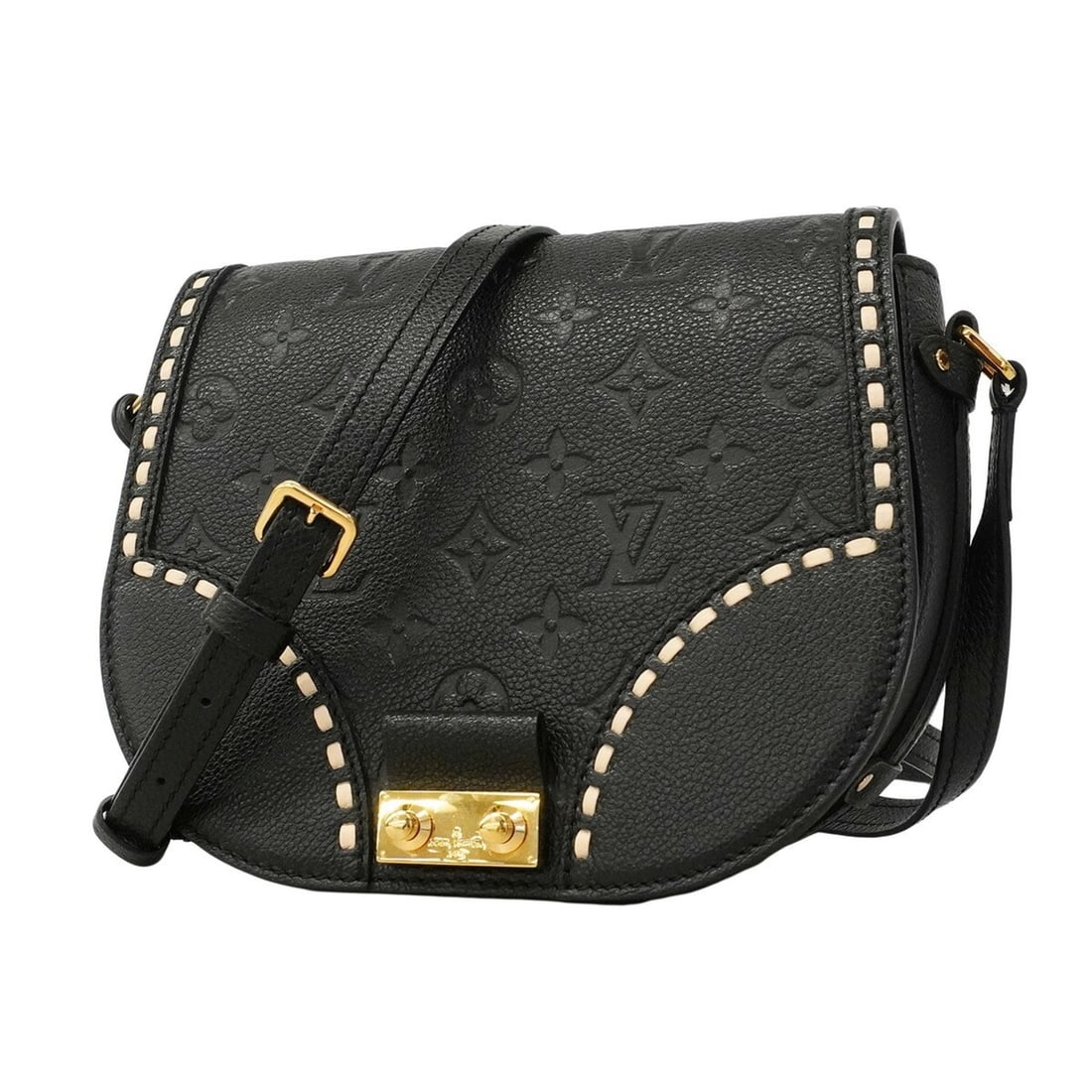 Louis Vuitton Monogram Empreinte Juno Shoulder Bag M43143 Noir (Women's): --- Catalog ---Category: SizeSize (HxWxD): 17.5cm x 21.5cm x 7.5cm / 6.88'' x 8.46'' x 2.95''Category: DesignType: Shoulder bagColor: NoirGender: WomenCategory: GeneralMPN: M43143Brand: Louis Vuitton-