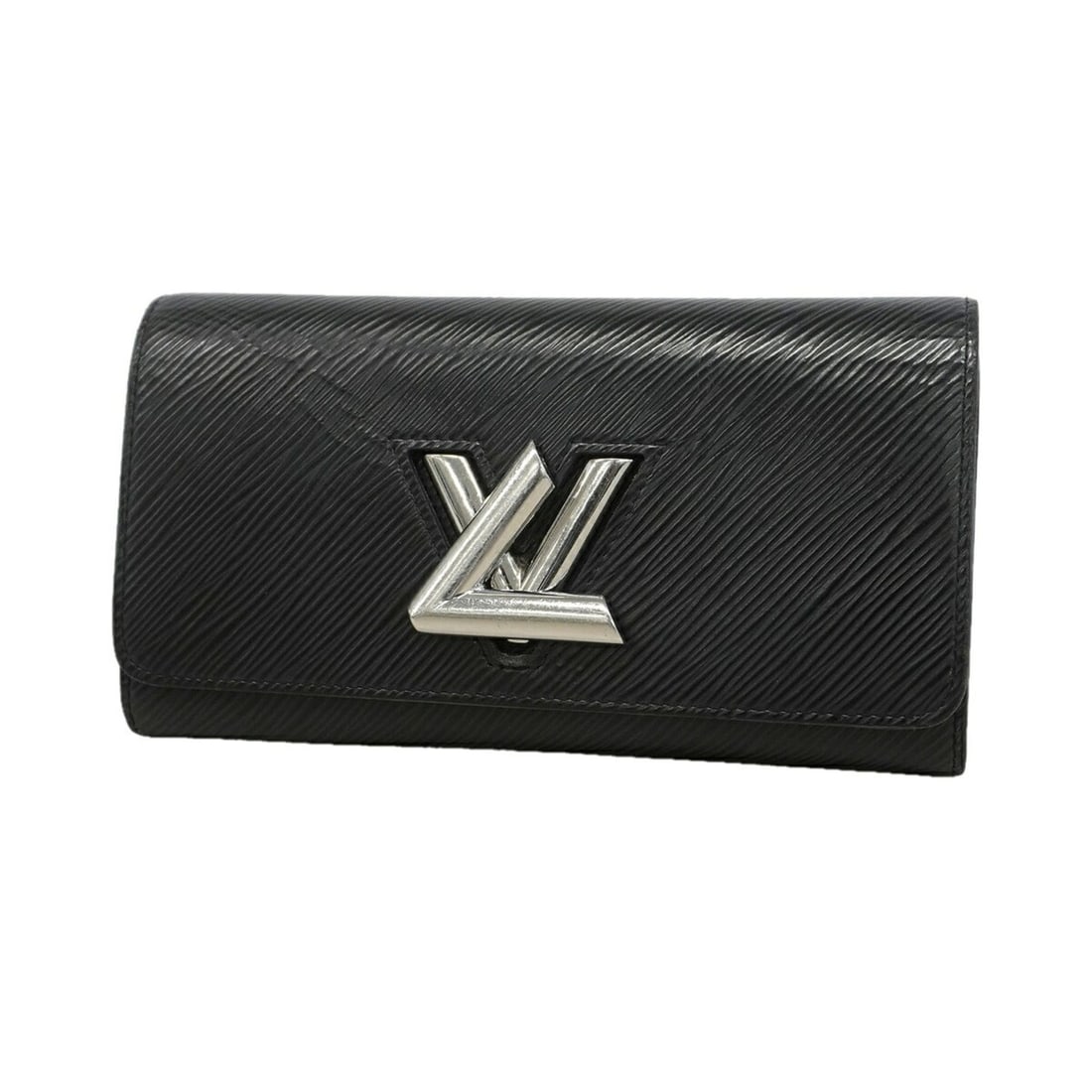 Louis Vuitton Epi Leather Portefeuille Twist Long Wallet M68309 Noir (Women's): --- Catalog ---Category: SizeSize (HxWxD): 11cm x 19cm x 2.5cm / 4.33'' x 7.48'' x 0.98''Category: DesignType: Long wallet (bi-fold)Color: NoirGender: WomenCategory: GeneralMPN: M68309Brand: Louis Vui