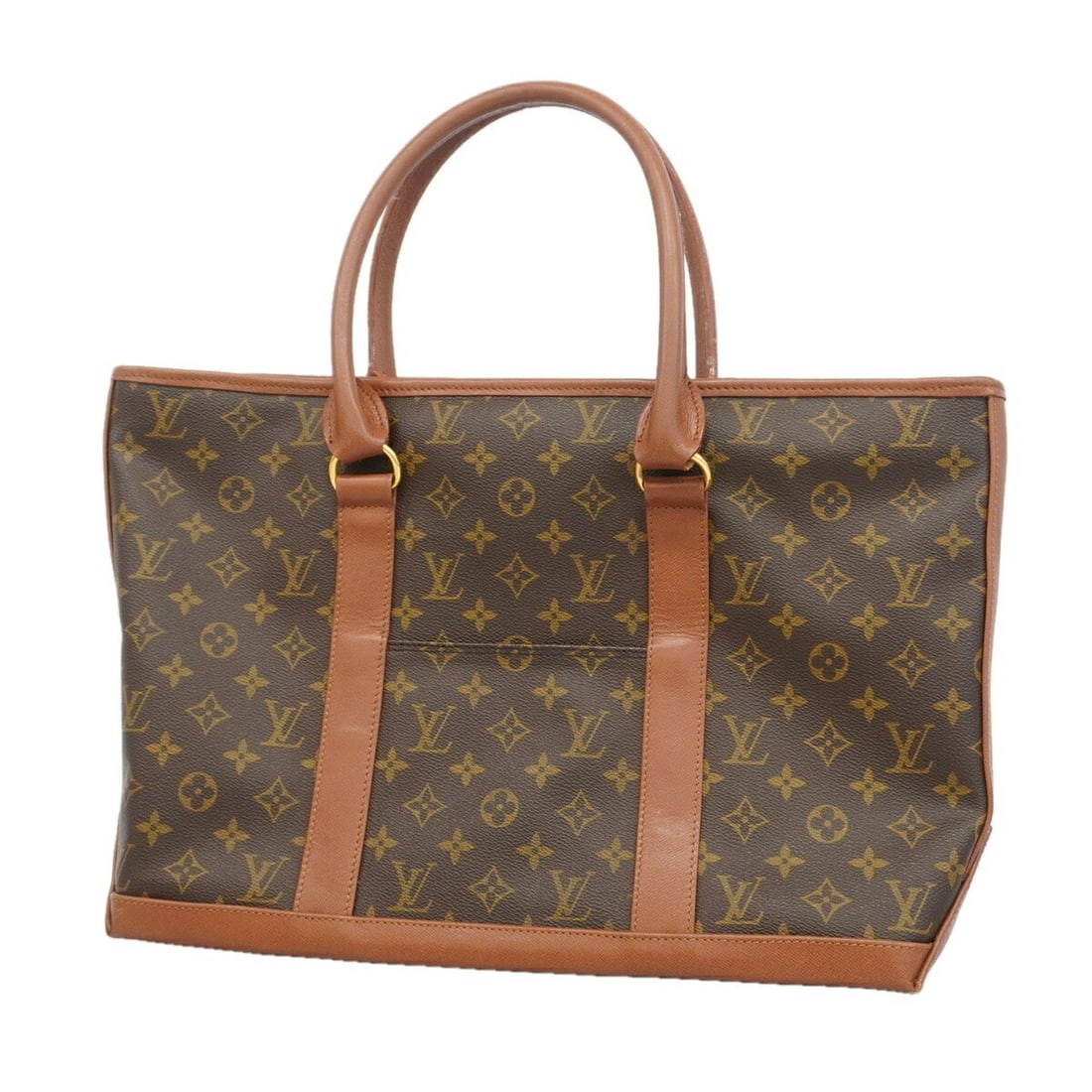 Louis Vuitton Monogram Sac Weekend PM Tote Bag M42425 Brown (Women's) (1 of 14)