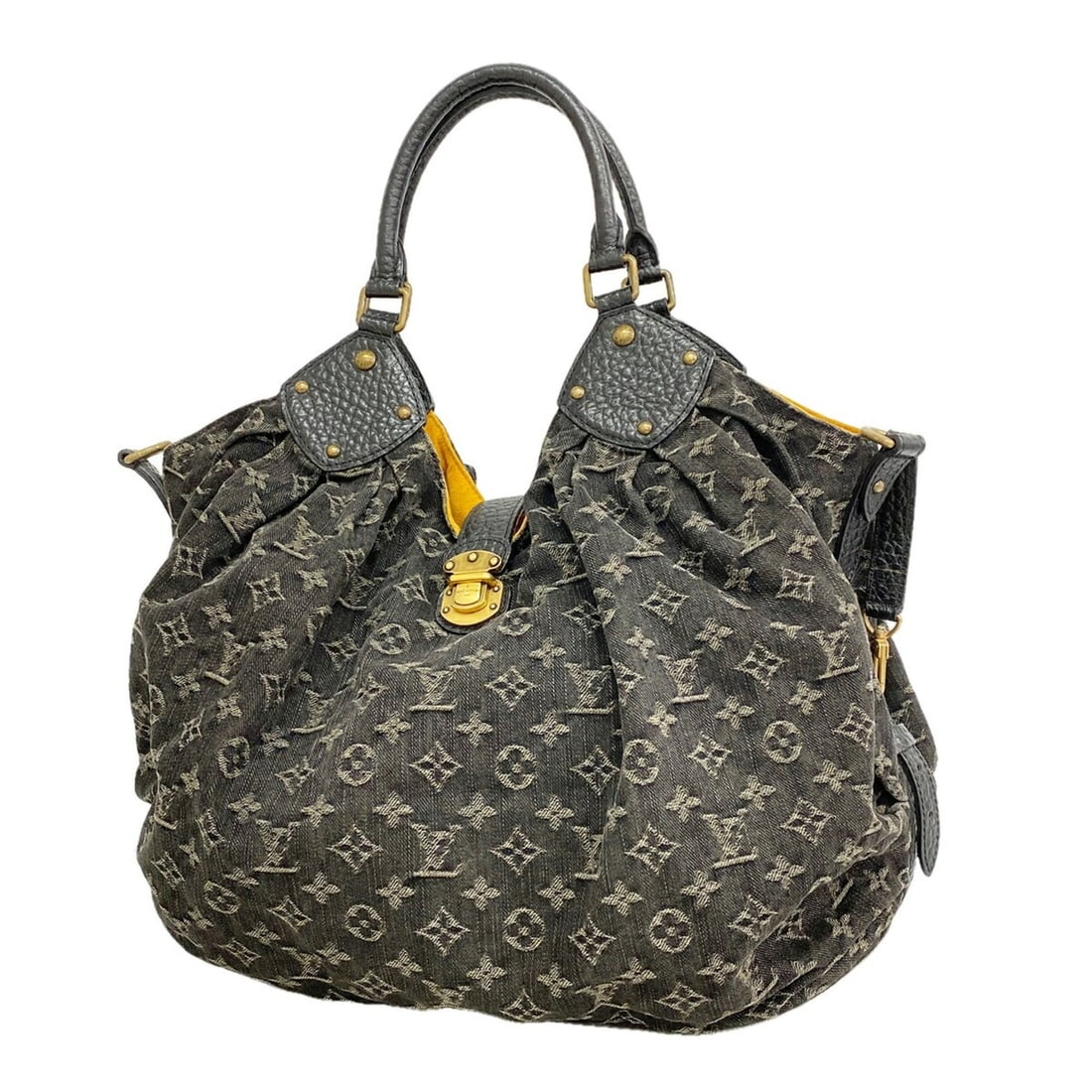 Louis Vuitton Monogram Denim Tote Bag XL M95510 Black Women's: --- Catalog ---Category: SizeSize (HxWxD): 32cm x 39cm x 18cm / 12.59'' x 15.35'' x 7.08''Category: DesignType: Tote bagColor: BlackGender: WomenCategory: GeneralMPN: M95510Brand: Louis Vuitton--- Ite
