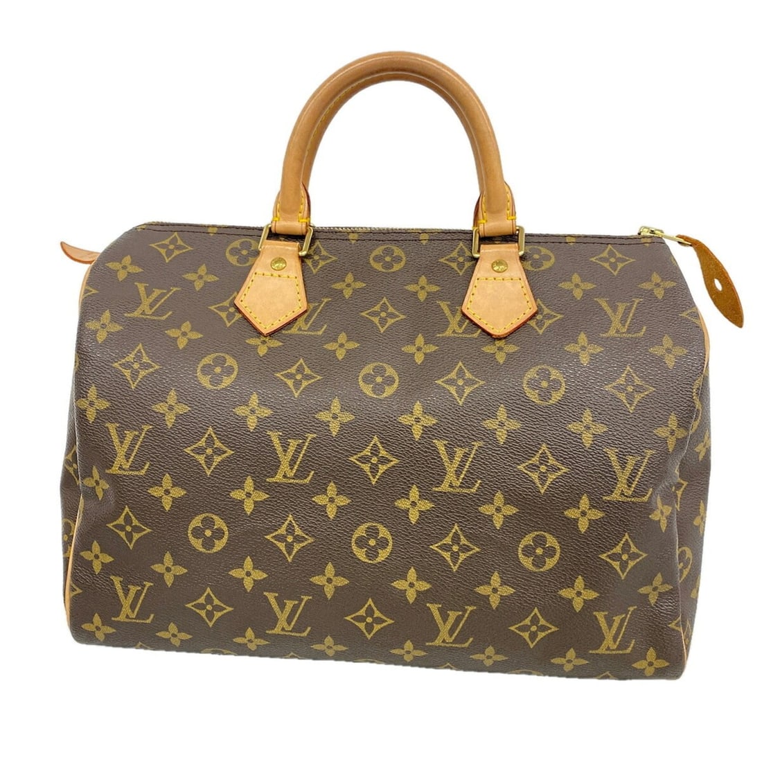Louis Vuitton Monogram Speedy 30 Handbag M41108 Brown Women's (1 of 16)