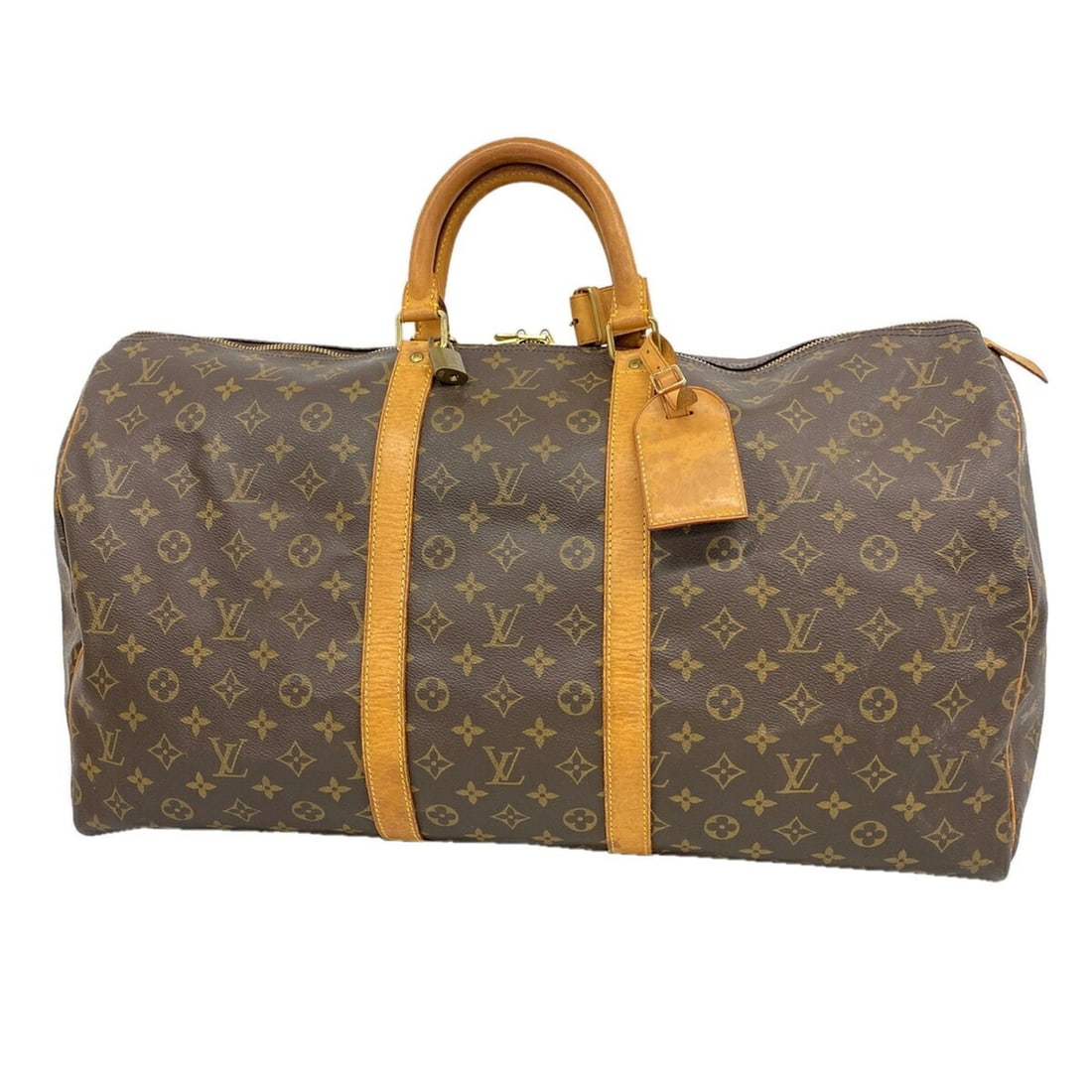 Louis Vuitton Bags - Boston Monogram Keepall 55 M41424 Brown Men's & Women's: --- Catalog ---Category: SizeSize (HxWxD): 30cm x 55cm x 25cm / 11.81'' x 21.65'' x 9.84''Category: DesignType: Boston bagColor: BrownGender: Men,WomenCategory: GeneralMPN: M41424Brand: Louis Vuitton-