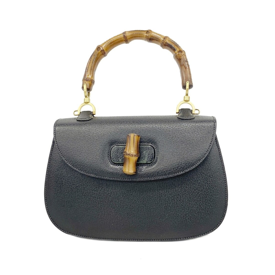 Gucci Bamboo Handbag 000 2029 0633 Leather Black Women's: --- Catalog ---Category: SizeSize (HxWxD): 18cm x 26cm x 7.5cm / 7.08'' x 10.23'' x 2.95''Category: DesignType: HandbagColor: BlackGender: WomenMaterial: Leather Hardware Color: GoldCategory: GeneralM
