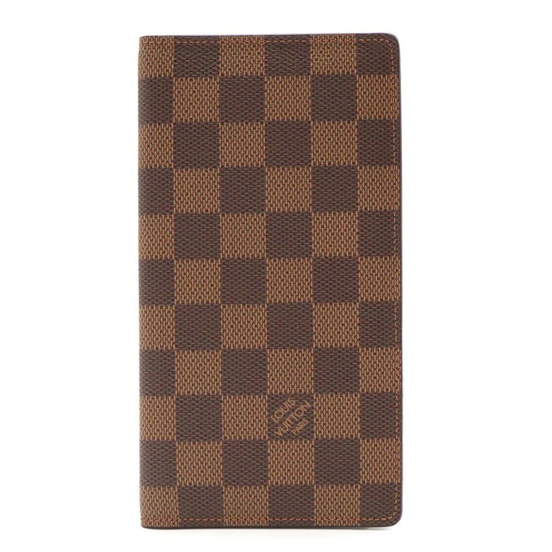 LOUIS VUITTON Damier Portefeuille Cartes Credit Bi-fold Long Wallet N61823: --- Catalog ---Category: SizeSize (HxWxD): 18cm x 9.5cm / 7.08'' x 3.74''Category: DesignType: Long bill wallet (bi-fold)Color: BrownGender: Women,MenMaterial: PVC , Coated canvas Category: GeneralBra