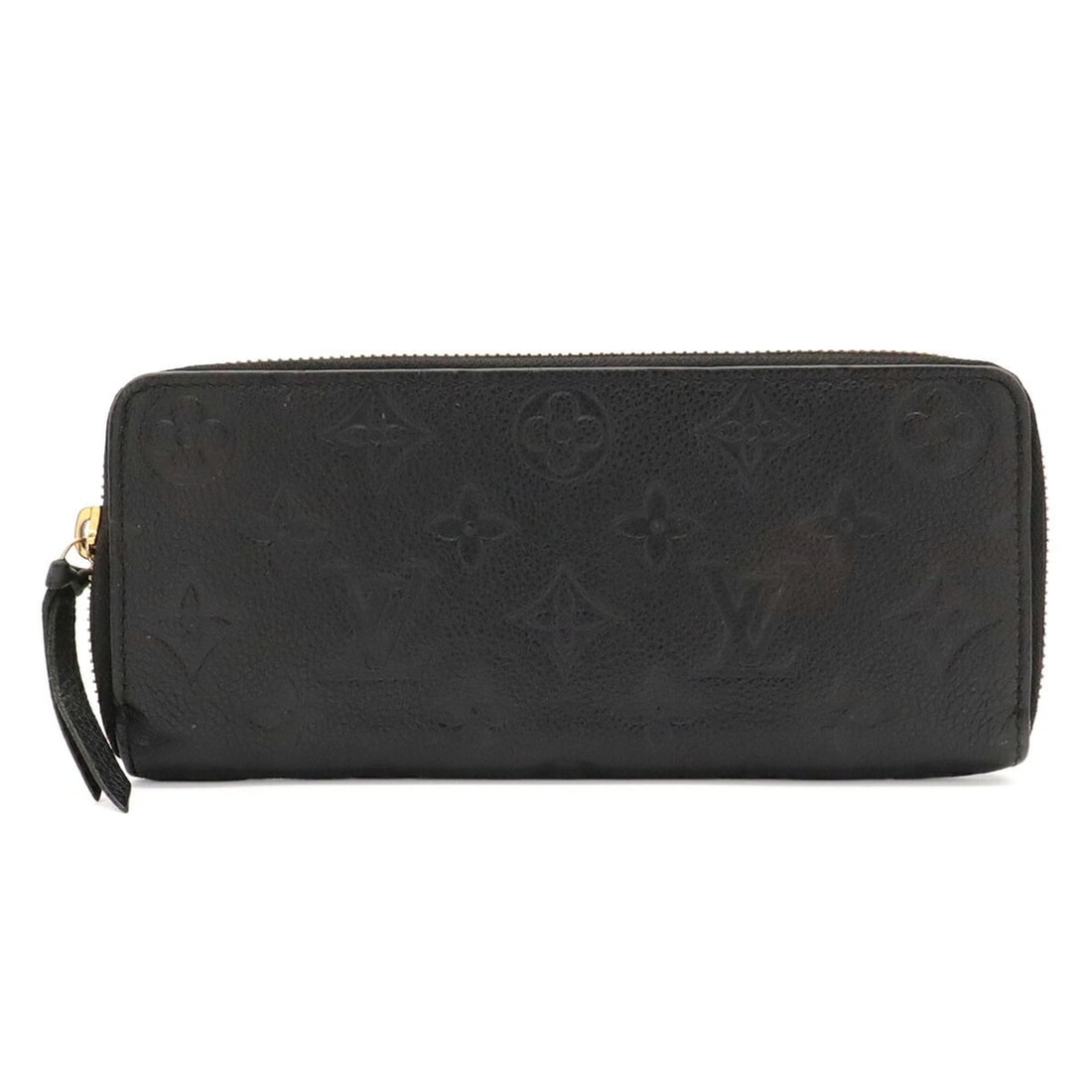LOUIS VUITTON Louis Vuitton Monogram Empreinte Portefeuille Clemence Round Long Wallet Noir Black: --- Catalog ---Category: SizeSize (HxWxD): 9cm x 19.5cm / 3.54'' x 7.67''Category: DesignType: Long wallet (bi-fold)Color: NoirGender: Men,WomenMaterial: Monogram Empreinte , Leather Category: General