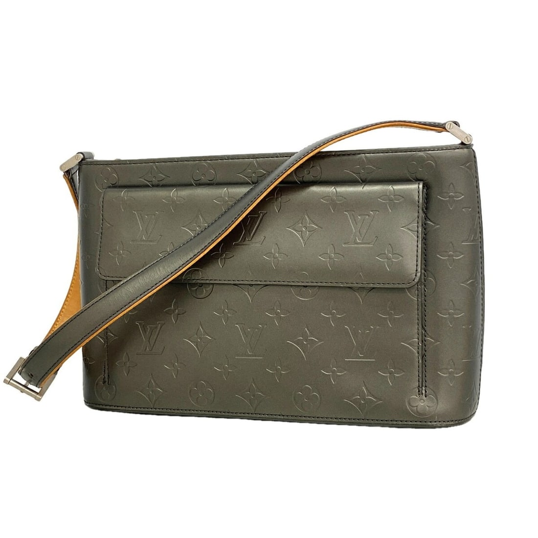 Louis Vuitton Monogram Mat Alston Shoulder Bag M55122 Noir (Women's)