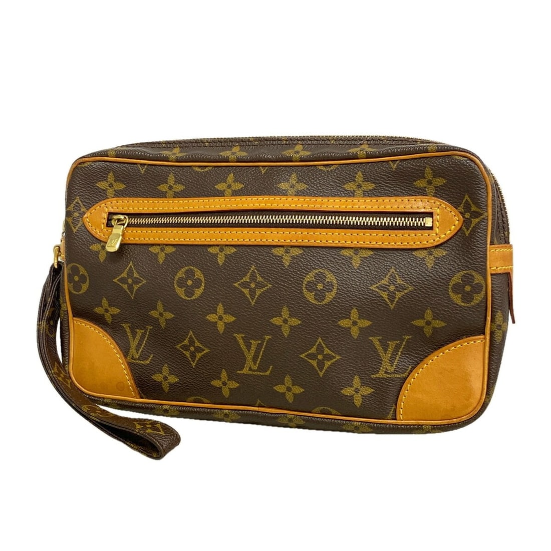 Louis Vuitton Monogram Marly Dragonne GM Clutch Bag M51825 Brown Men's: --- Catalog ---Category: SizeSize (HxWxD): 15.5cm x 26cm x 4cm / 6.1'' x 10.23'' x 1.57''Category: DesignType: Clutch bagColor: BrownGender: MenCategory: GeneralMPN: M51825Brand: Louis Vuitton--- Item