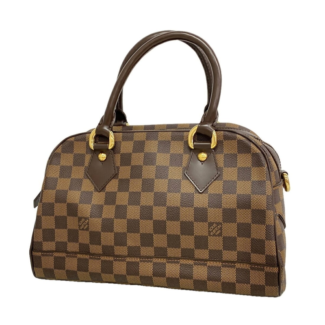 Louis Vuitton Damier Duomo Handbag N60008 Ebene Women's: --- Catalog ---Category: SizeSize (HxWxD): 21cm x 31cm x 15cm / 8.26'' x 12.2'' x 5.9''Category: DesignType: HandbagColor: EbeneGender: WomenCategory: GeneralMPN: N60008Brand: Louis Vuitton--- Item Li