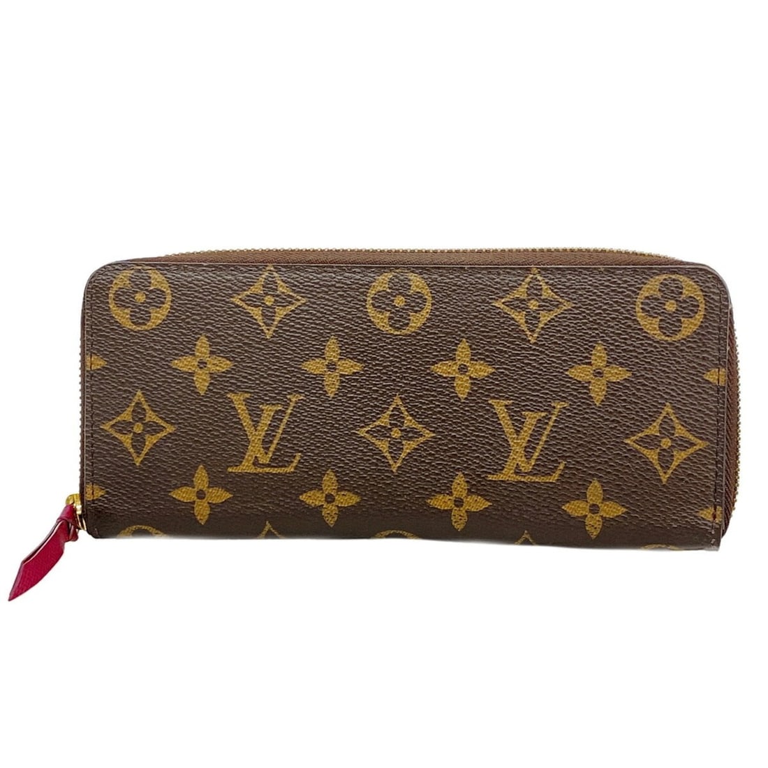 Louis Vuitton Monogram Portefeuille Clemence Long Wallet M60742 Fuchsia (Women's): --- Catalog ---Category: SizeSize (HxWxD): 9cm x 20cm x 2cm / 3.54'' x 7.87'' x 0.78''Category: DesignType: Long wallet (bi-fold)Color: FuchsiaGender: WomenCategory: GeneralMPN: M60742Brand: Louis Vui