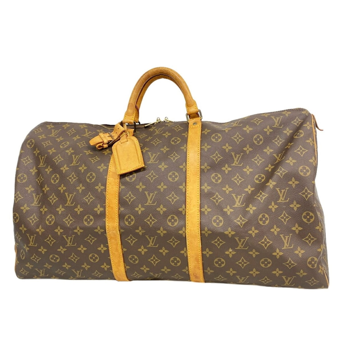 Louis Vuitton Bags - Boston Monogram Keepall 60 M41422 Brown Men's & Women's: --- Catalog ---Category: SizeSize (HxWxD): 33cm x 62cm x 27cm / 12.99'' x 24.4'' x 10.62''Category: DesignType: Boston bagColor: BrownGender: Men,WomenCategory: GeneralMPN: M41422Brand: Louis Vuitton-