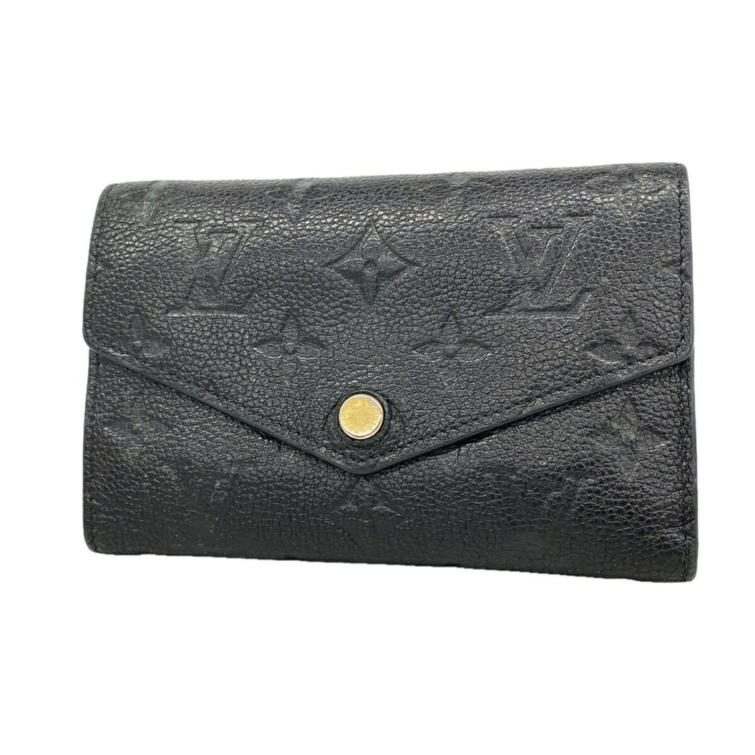 Louis Vuitton Tri-fold Wallet Monogram Empreinte Portefeuille Curieuse Compact M60568 Noir (Women's): --- Catalog ---Category: SizeSize (HxWxD): 10cm x 15cm x 2cm / 3.93'' x 5.9'' x 0.78''Category: DesignType: Wallet (tri-fold)Color: NoirGender: WomenCategory: GeneralMPN: M60568Brand: Louis Vuitton---
