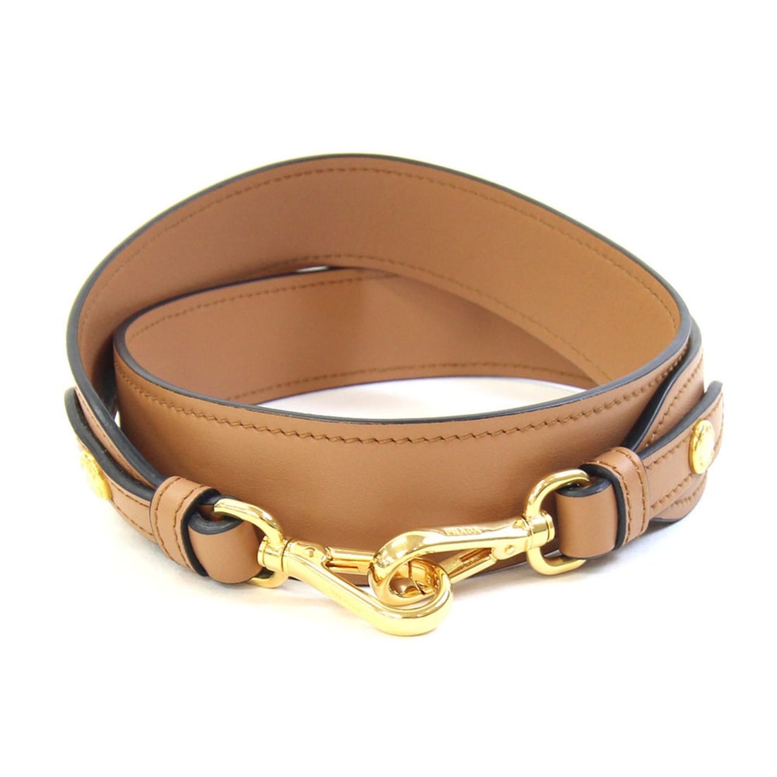 Prada Shoulder Strap, Brown Leather, Replacement Strap for Bag, Women's PRADA: --- Catalog ---Category: SizeHandle/Strap Length: 92cm / 36.22''Category: DesignType: StrapColor: BrownGender: WomenMaterial: LeatherCategory: GeneralBrand: Prada--- Item List ---Section: ConditionRan