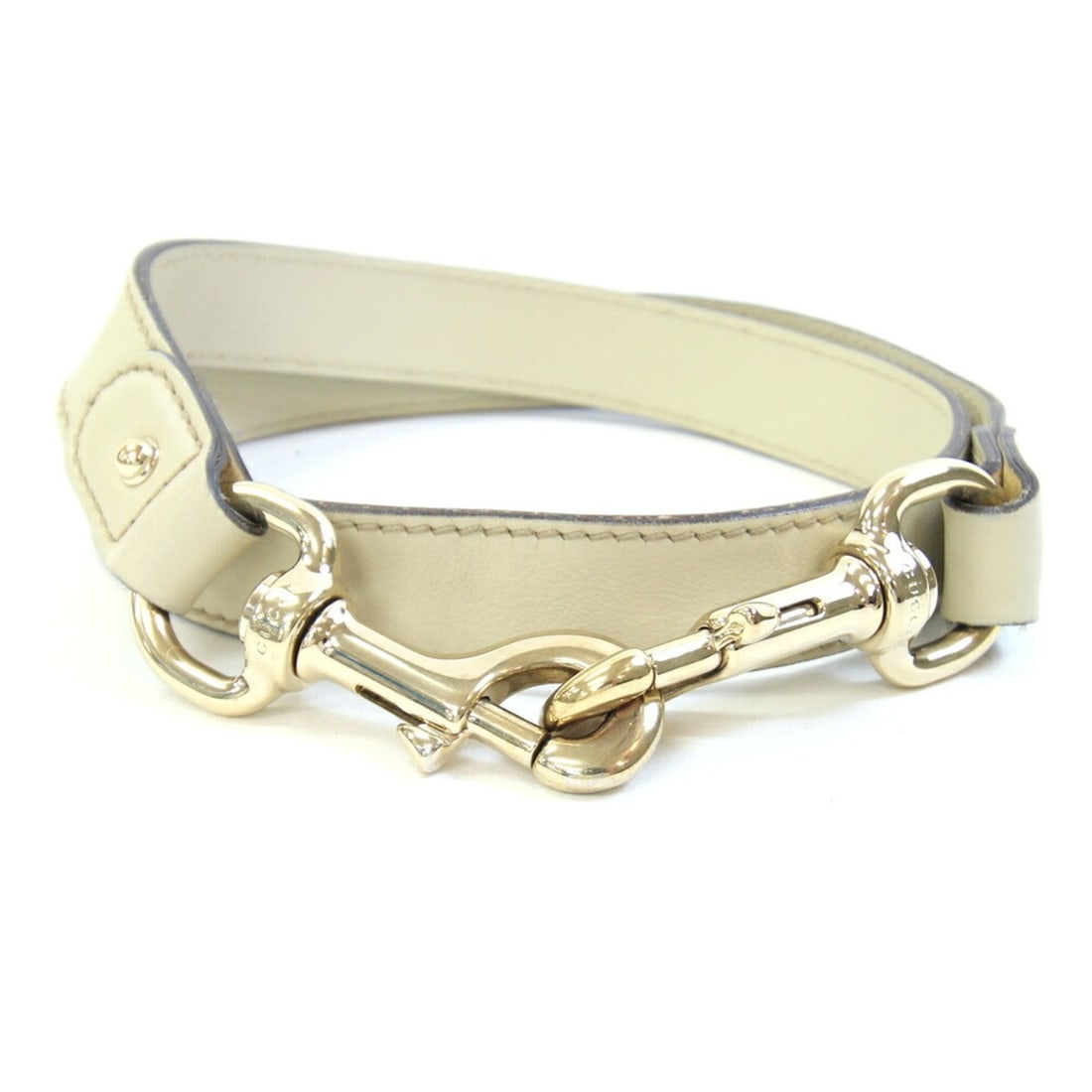 Gucci Shoulder Strap, Ivory Leather, Replacement Bag for Women, GUCCI: --- Catalog ---Category: SizeHandle/Strap Length: 90cm / 35.43''Category: DesignType: StrapColor: IvoryGender: WomenMaterial: LeatherCategory: GeneralBrand: Gucci--- Item List ---Section: ConditionRan
