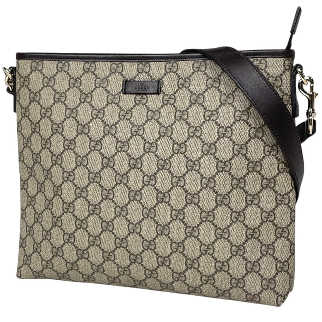 Gucci GUCCI Shoulder Bag GG Pattern Messenger Coated Canvas Brown 388924 Women's: --- Catalog ---Category: SizeSize (HxWxD): 25cm x 29cm x 5cm / 9.84'' x 11.41'' x 1.96''Category: DesignType: Shoulder bagColor: BrownGender: WomenMaterial: Coated canvas , Leather Category: GeneralBr