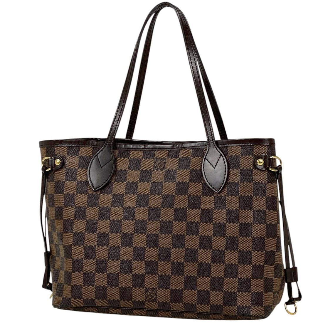 Louis Vuitton Neverfull PM Tote Bag, Damier Brown, N51109, Women's: --- Catalog ---Category: SizeSize (HxWxD): 22cm x 28.5cm x 13cm / 8.66'' x 11.22'' x 5.11''Category: DesignType: Tote bagColor: Brown, Damier CanvasGender: WomenCategory: GeneralLine: DamierBrand: Lou