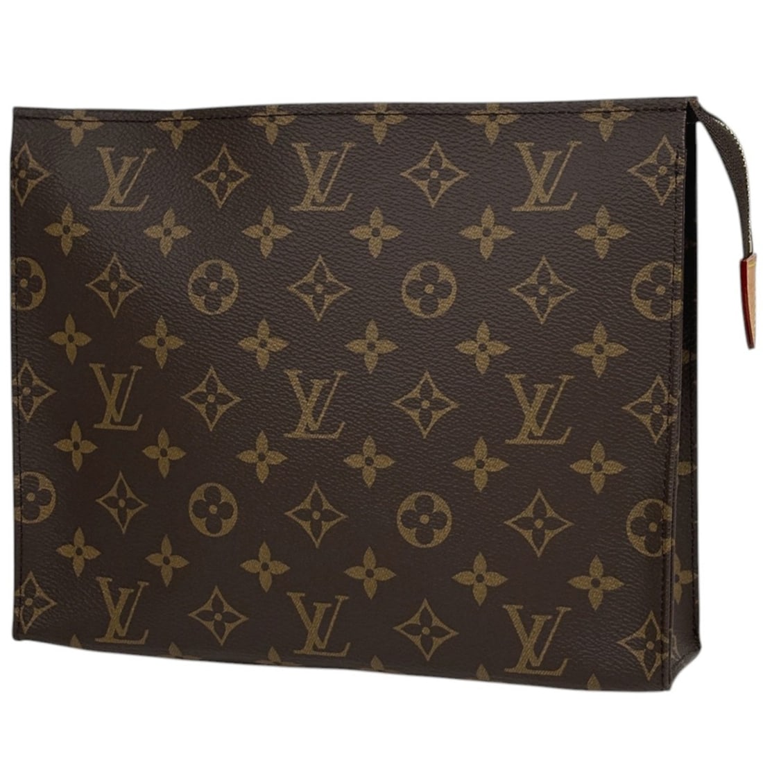 Louis Vuitton Pochette Toilette 26 Bag/Makeup Pouch Clutch Bag Monogram Brown M28264 Women's: --- Catalog ---Category: SizeSize (HxWxD): 20cm x 25cm x 5.5cm / 7.87'' x 9.84'' x 2.16''Category: DesignType: Clutch bagColor: BrownGender: WomenMaterial: Monogram Category: GeneralLine: MonogramBran
