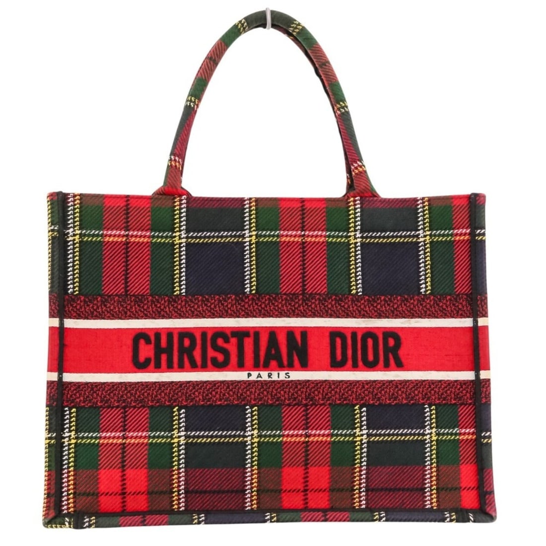 Christian Dior Isetan Limited Edition Book Tote Handbag, Red/Green, Women's: --- Catalog ---Category: SizeSize (HxWxD): 27.5cm x 36cm x 17.5cm / 10.82'' x 14.17'' x 6.88''Category: DesignType: Handbag, Tote bagColor: Green, Red colorGender: WomenCategory: GeneralLine: GreenBra