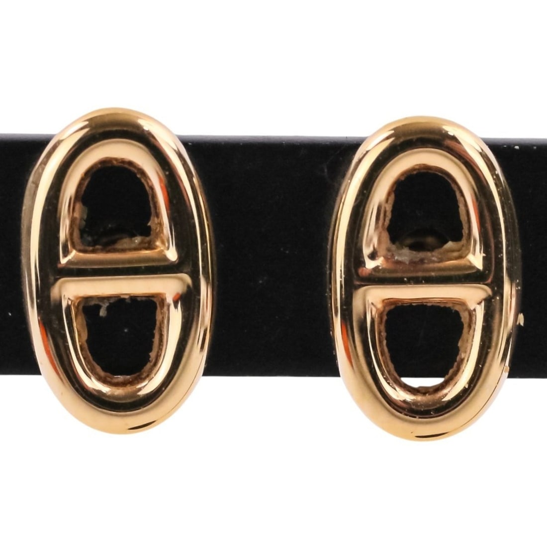 HERMES Chaine d'Ancre Farandole TPM Earrings, 18K Yellow Gold, Women's: --- Catalog ---Category: SizeSize (HxWxD): 0.95mm x 0.60mm / 0.04'' x 0.02''Category: DesignType: Stud earringsColor: GoldGender: WomenMaterial: Gold (18K)Category: GeneralLine: KaraBrand: Hermes--- I