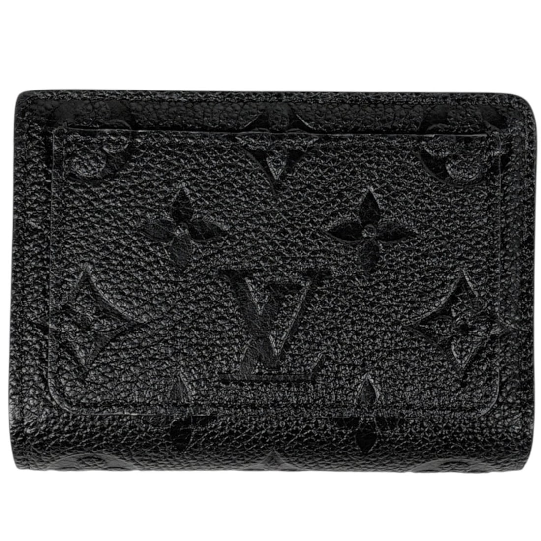 Louis Vuitton Portefeuille Claire Bi-fold Wallet, Monogram Empreinte, Noir (Black), M80151, Women's: --- Catalog ---Category: SizeSize (HxWxD): 8.5cm x 11cm x 2.5cm / 3.34'' x 4.33'' x 0.98''Category: DesignType: Wallet (bi-fold)Color: Black, NoirGender: WomenMaterial: Monogram Empreinte Category: Ge