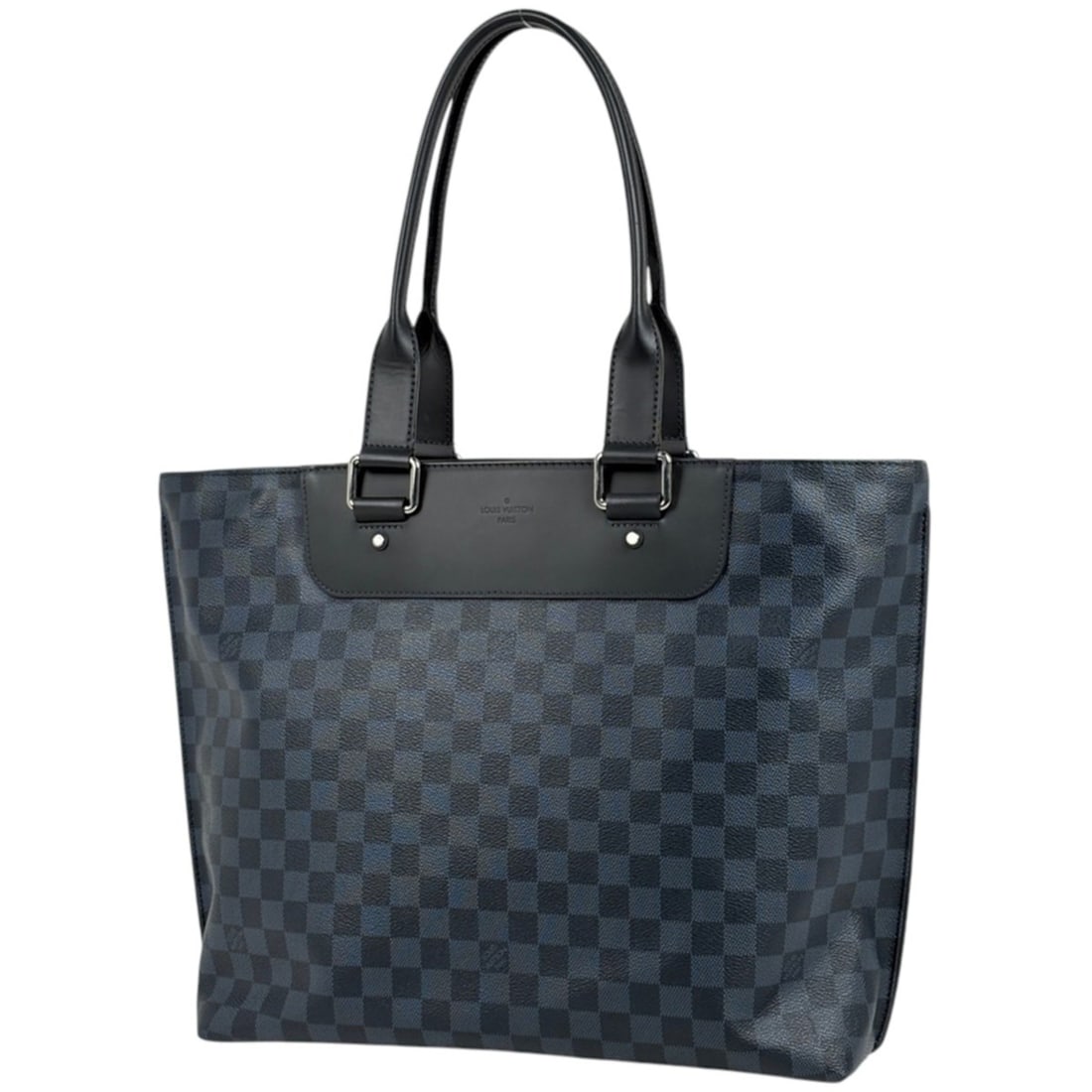 Louis Vuitton Cabas Voyage Tote Bag, Damier Cobalt Noir (Black) Navy, N41397, Men's: --- Catalog ---Category: SizeSize (HxWxD): 33cm x 36.5cm x 11cm / 12.99'' x 14.37'' x 4.33''Category: DesignType: Tote bagColor: Black, Navy, NoirGender: MenCategory: GeneralBrand: Louis Vuitton--- It