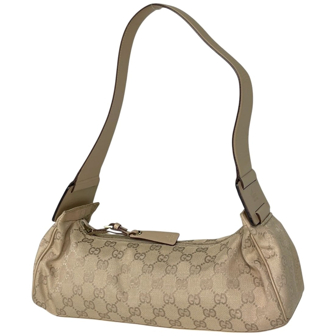 Gucci GUCCI Shoulder Bag GG Pattern Canvas Beige 92697 Women's: --- Catalog ---Category: SizeSize (HxWxD): 12cm x 32cm x 12cm / 4.72'' x 12.59'' x 4.72''Category: DesignType: Shoulder bagColor: BeigeGender: WomenMaterial: Canvas , Leather Category: GeneralBrand: G