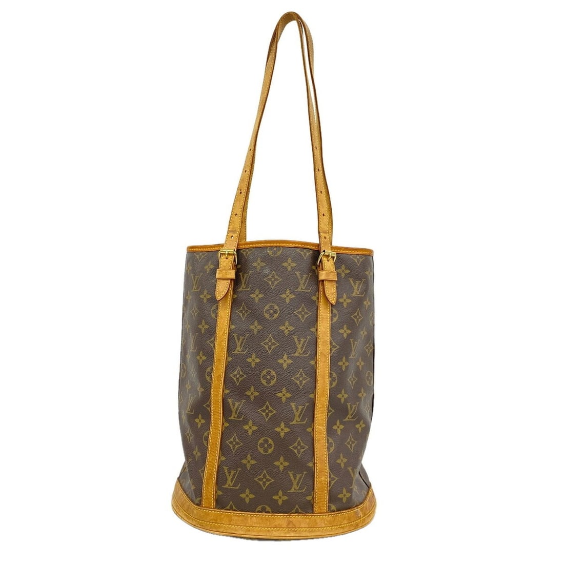 Louis Vuitton Monogram Bucket GM Tote Bag M42236 Brown (Women's): --- Catalog ---Category: SizeSize (HxWxD): 36cm x 27cm x 20cm / 14.17'' x 10.62'' x 7.87''Category: DesignType: Tote bagColor: BrownGender: WomenCategory: GeneralMPN: M42236Brand: Louis Vuitton--- Ite