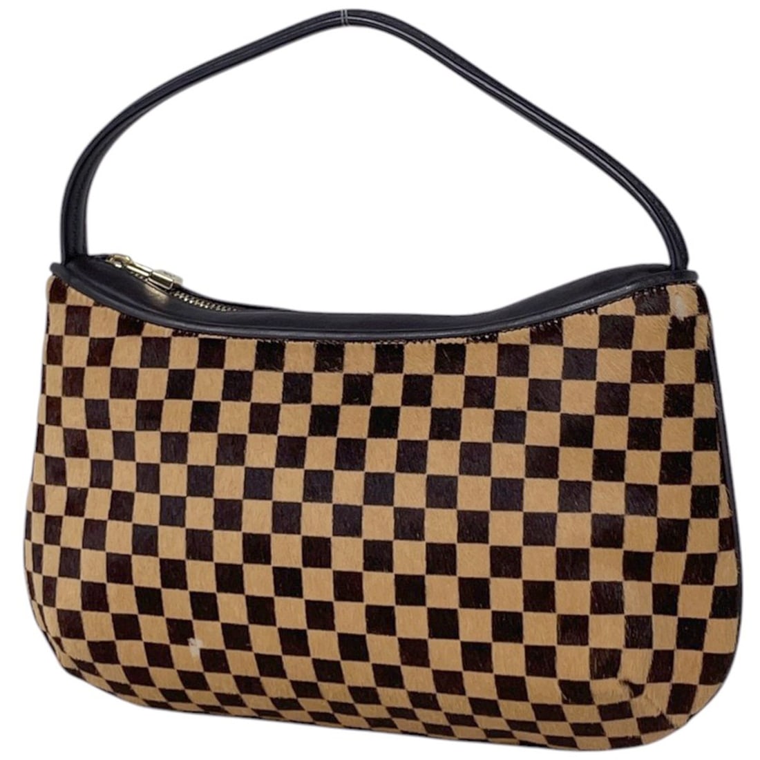 Louis Vuitton Tiger Handbag, Calf Hair, Damier Sauvage Brown, M92132, Women's: --- Catalog ---Category: SizeSize (HxWxD): 14cm x 24cm x 6cm / 5.51'' x 9.44'' x 2.36''Category: DesignType: HandbagColor: Brown, Damier SauvageGender: WomenCategory: GeneralBrand: Louis Vuitton--- It