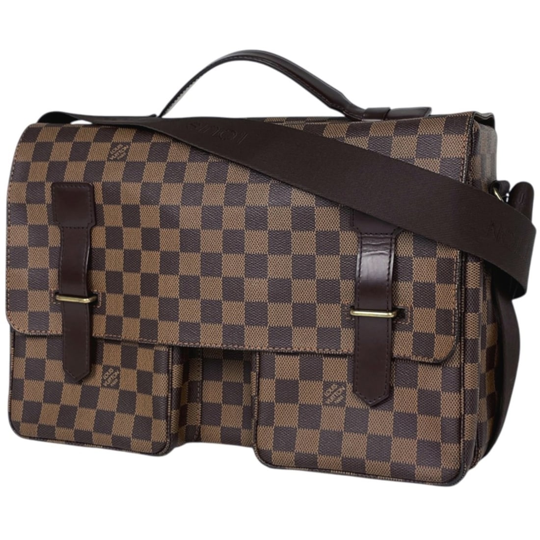 Louis Vuitton Broadway Shoulder Bag, Damier Brown, N42270, Women's: --- Catalog ---Category: SizeSize (HxWxD): 25cm x 35cm x 9.5cm / 9.84'' x 13.77'' x 3.74''Category: DesignType: Shoulder bagColor: BrownGender: WomenMaterial: Damier Canvas Category: GeneralBrand: Lou