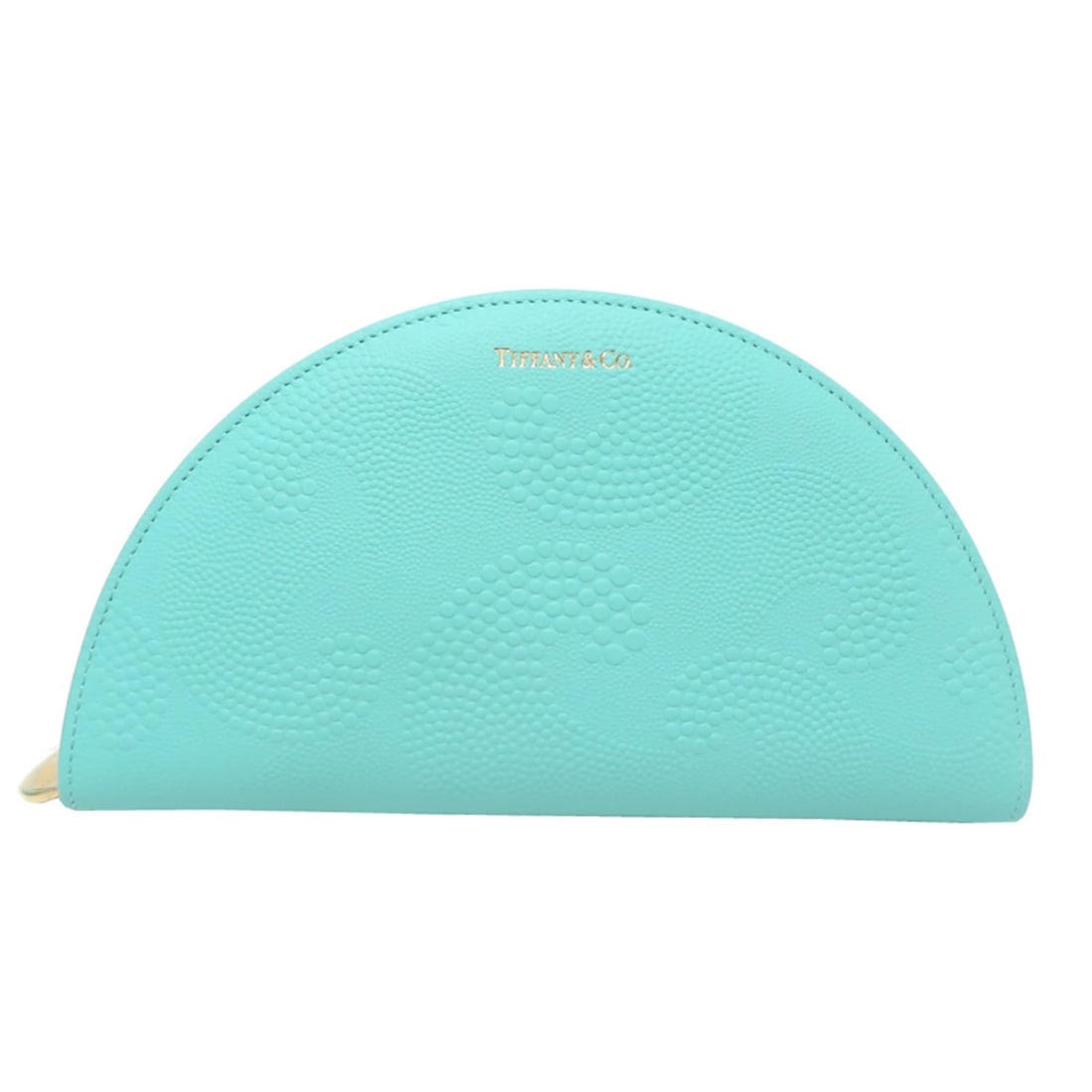 Tiffany & Co. Half Moon Clutch Wallet, Women's Long Leather, Blue: --- Catalog ---Category: SizeSize (HxWxD): 11cm x 21cm x 2.5cm / 4.33'' x 8.26'' x 0.98''Category: DesignType: Long wallet (bi-fold)Color: BlueGender: WomenMaterial: Leather Category: GeneralBrand: Ti