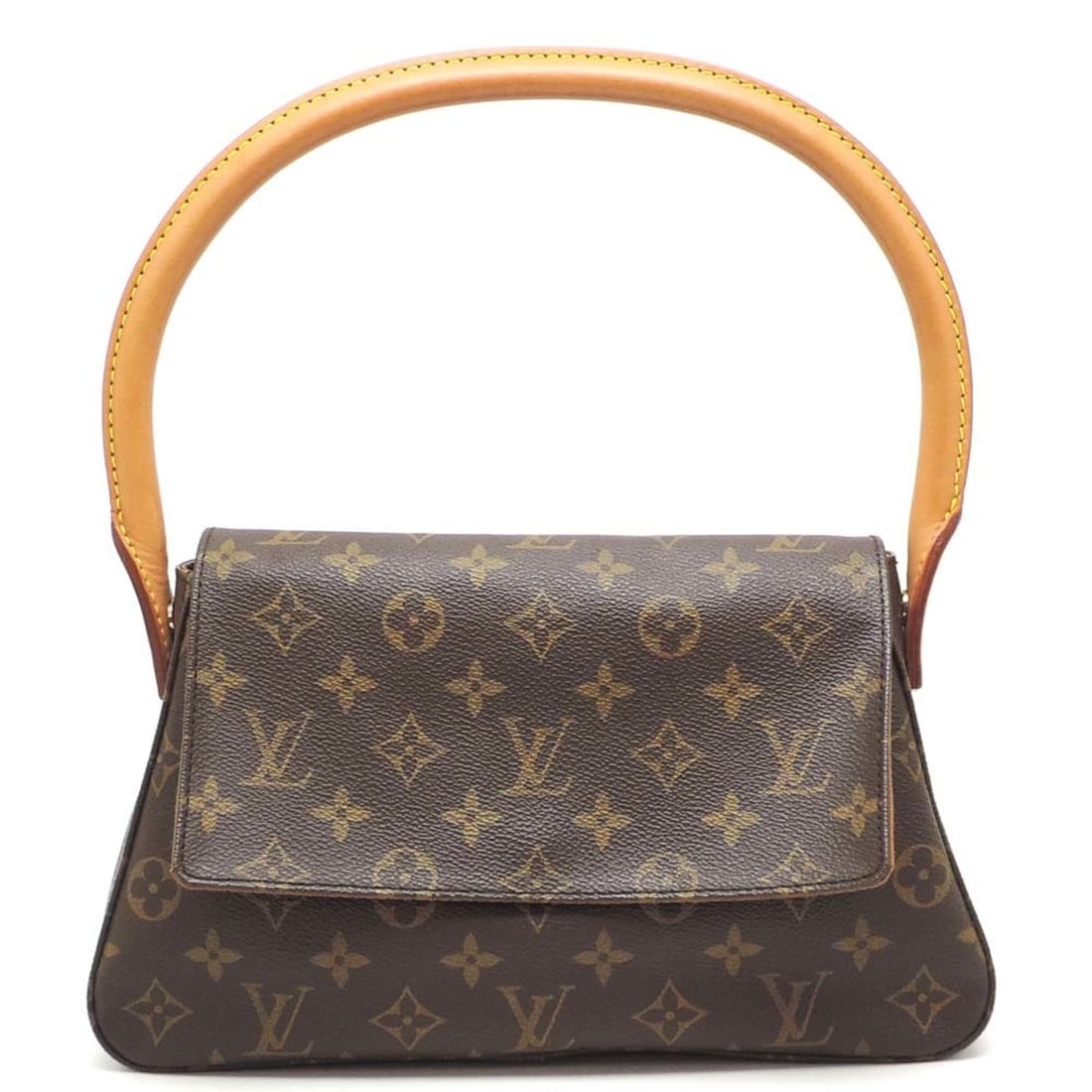 Louis Vuitton Mini Looping Women's Handbag M51147 (Discontinued) Monogram Brown (1 of 15)