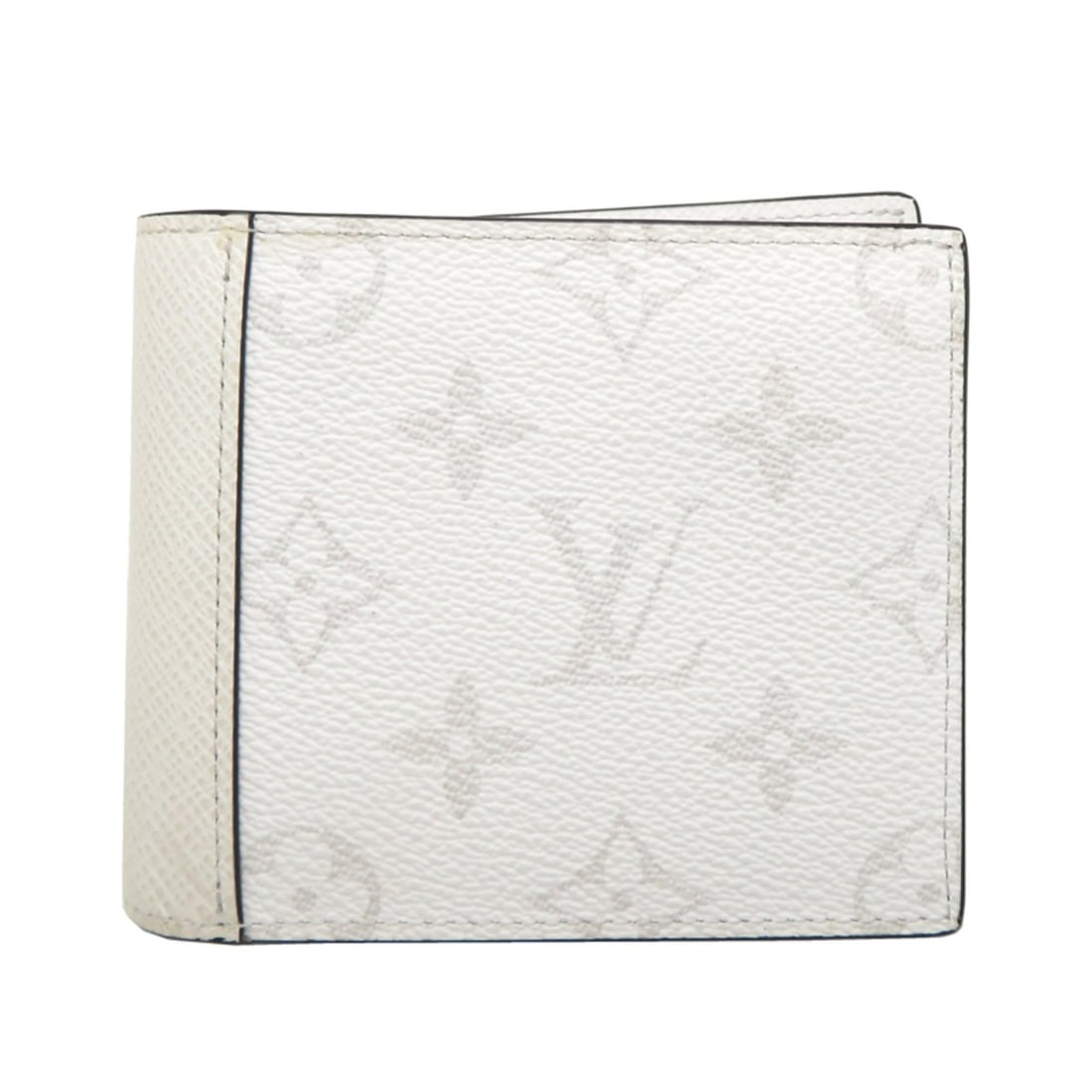 Louis Vuitton Portefeuille Marco Men's Bi-fold Wallet M28395 Japan Limited Edition Taigarama Optic: --- Catalog ---Category: SizeSize (HxWxD): 9cm x 11cm x 2.5cm / 3.54'' x 4.33'' x 0.98''Category: DesignType: Wallet (bi-fold)Color: WhiteGender: MenMaterial: Taigarama Category: GeneralMPN: M28395Bra