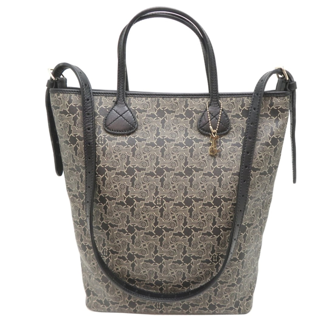 Celine Sulky Women's Tote Bag, Black: --- Catalog ---Category: SizeSize (HxWxD): 33cm x 26cm x 12cm / 12.99'' x 10.23'' x 4.72''Category: DesignType: Tote bagColor: BlackGender: WomenMaterial: PVC , Leather Category: GeneralBrand: CelineC